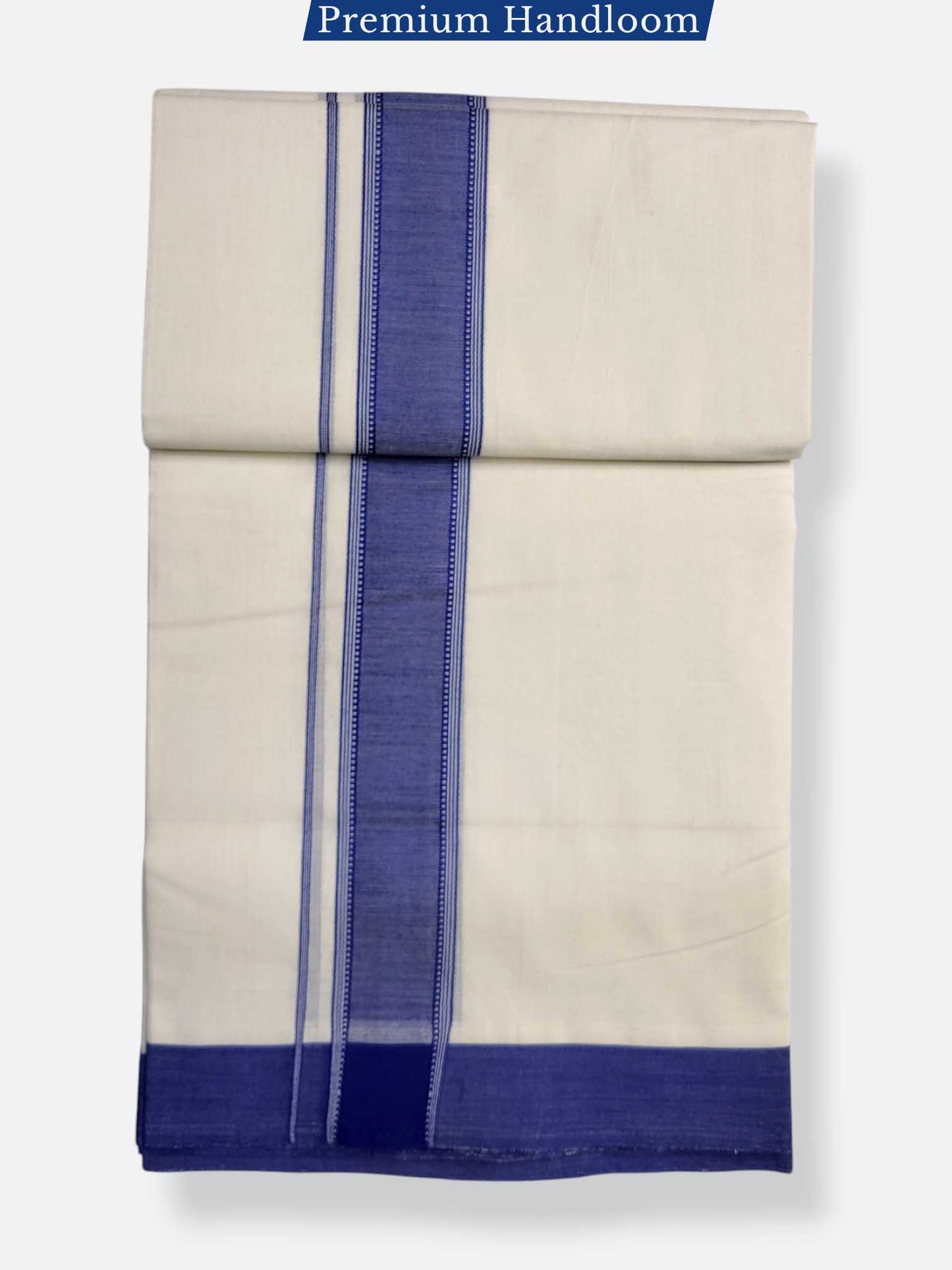 Kerala Premium Balaramapuram Handloom Dhoti/Mundu for Men