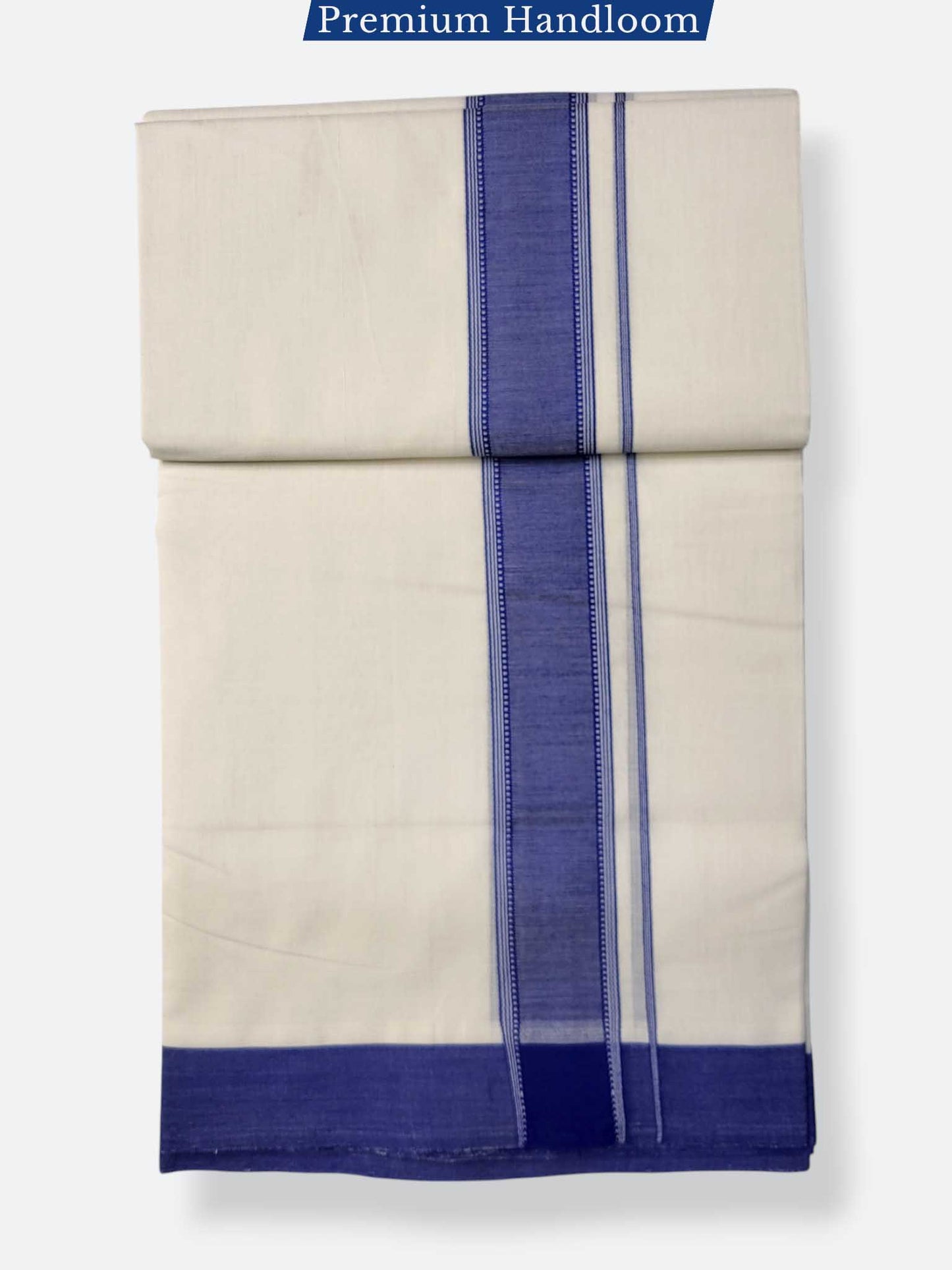 Kerala Premium Balaramapuram Handloom Dhoti/Mundu for Men