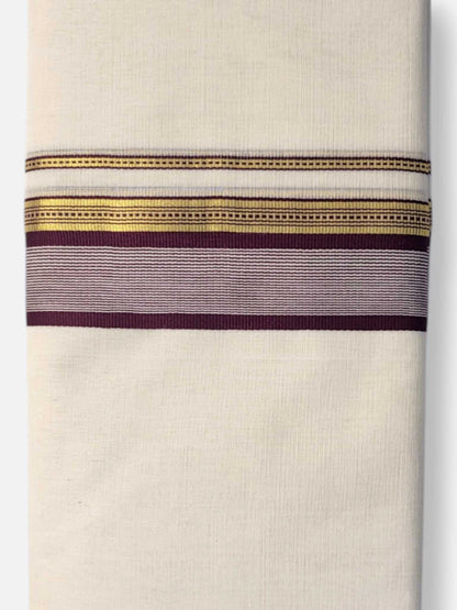Kerala Premium Balaramapuram Handloom Dhoti/Mundu for Men