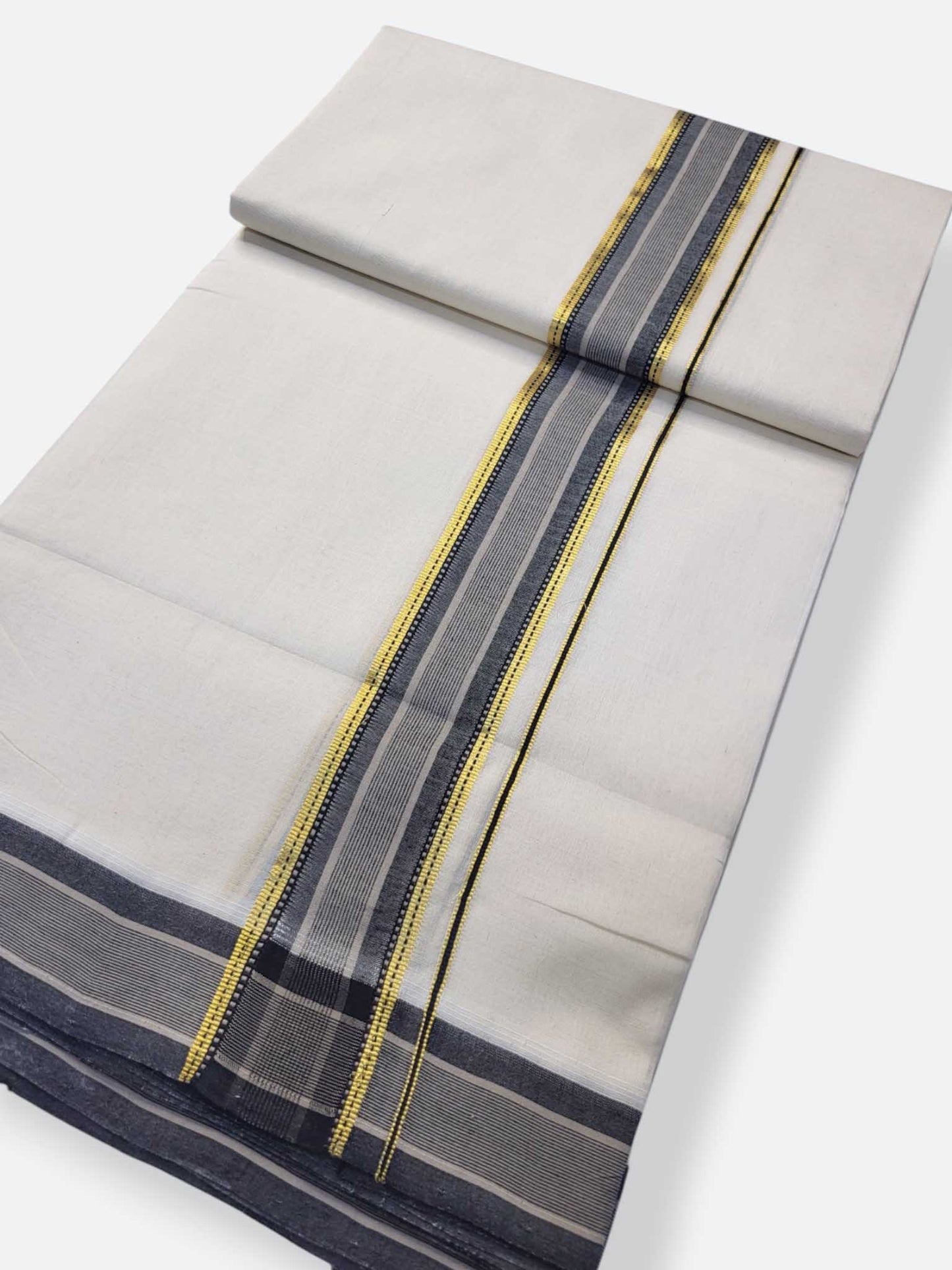 Kerala Premium Balaramapuram Handloom Dhoti/Mundu for Men