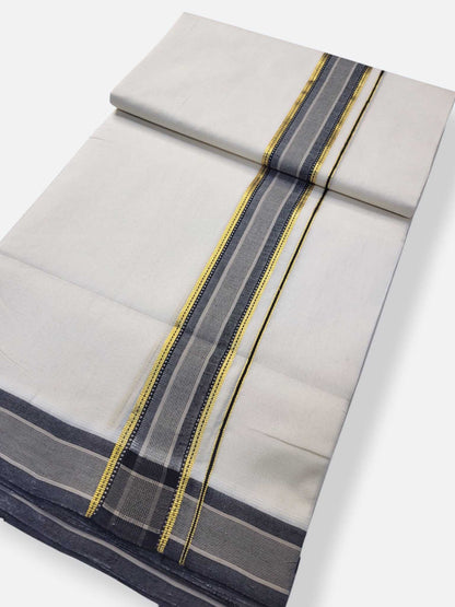 Kerala Premium Balaramapuram Handloom Dhoti/Mundu for Men