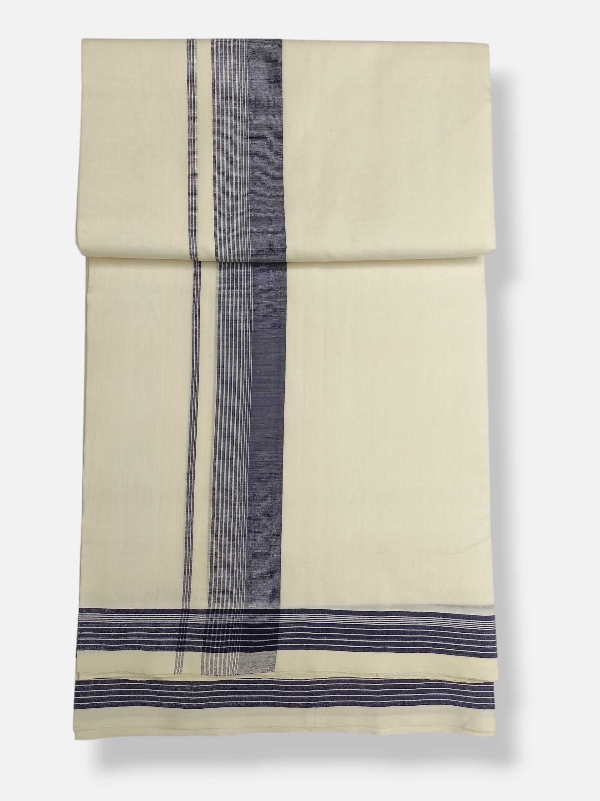 Kerala Premium Balaramapuram Handloom Dhoti/Mundu for Men