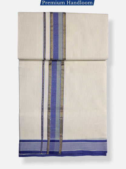Kerala Premium Balaramapuram Handloom Dhoti/Mundu for Men