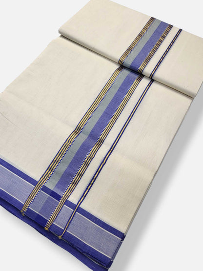 Kerala Premium Balaramapuram Handloom Dhoti/Mundu for Men