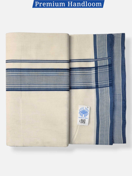 Kerala Premium Balaramapuram Handloom Dhoti/Mundu for Men