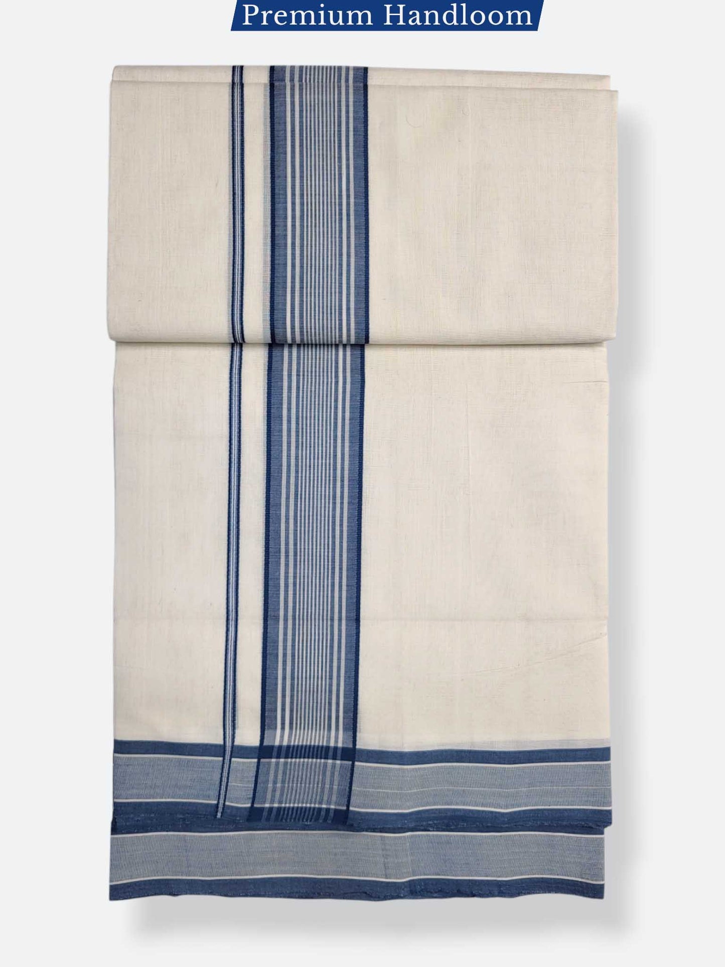 Kerala Premium Balaramapuram Handloom Dhoti/Mundu for Men