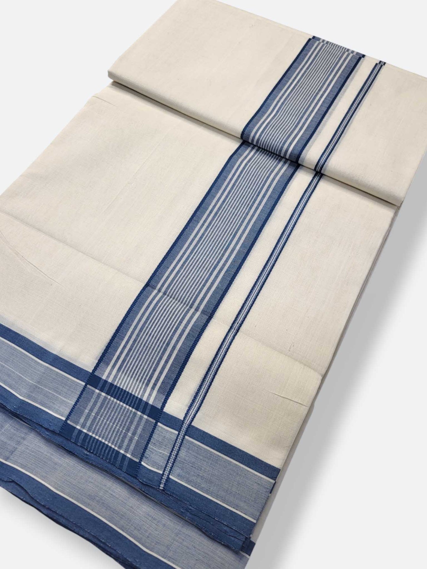 Kerala Premium Balaramapuram Handloom Dhoti/Mundu for Men