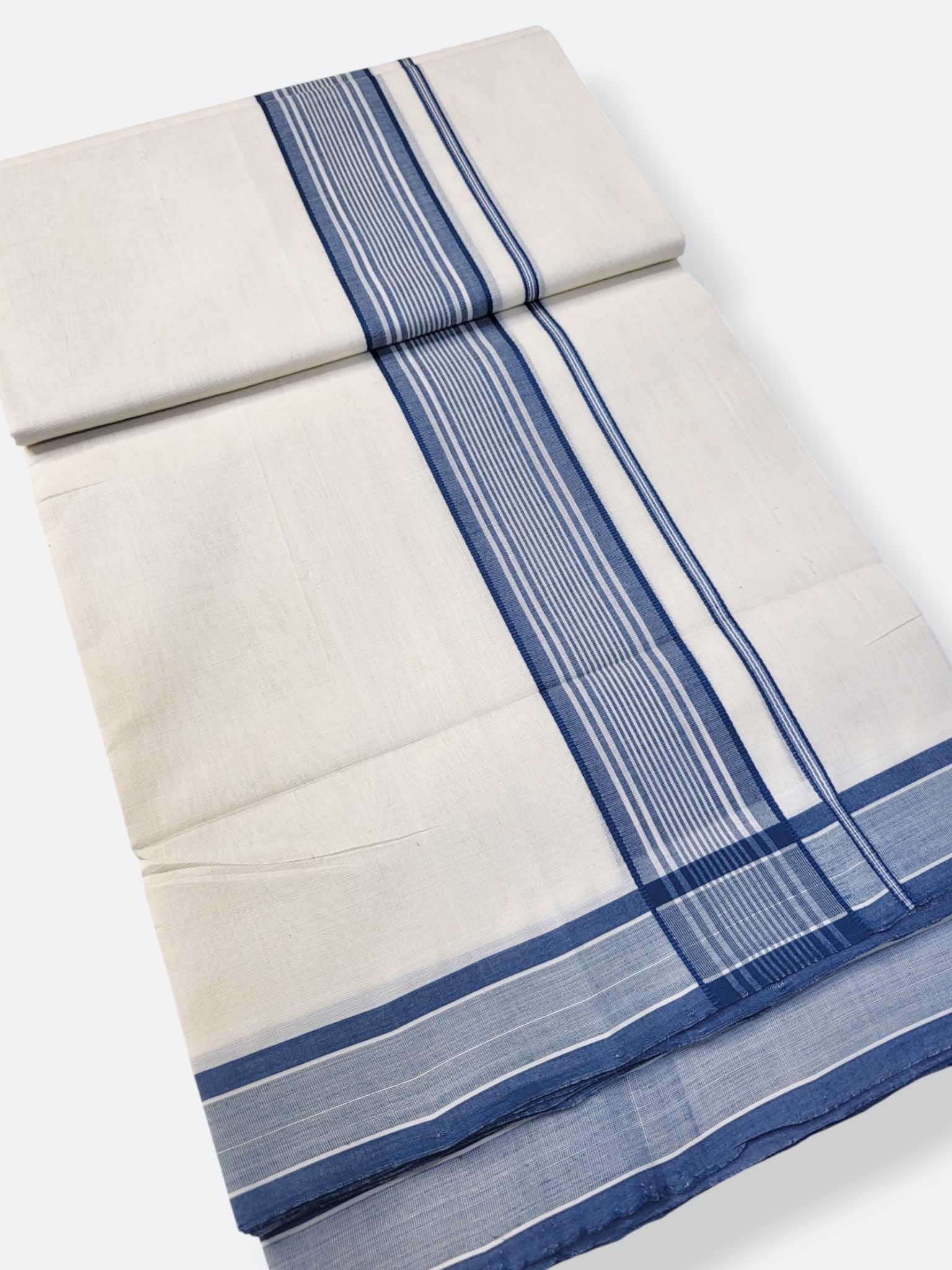 Kerala Premium Balaramapuram Handloom Dhoti/Mundu for Men