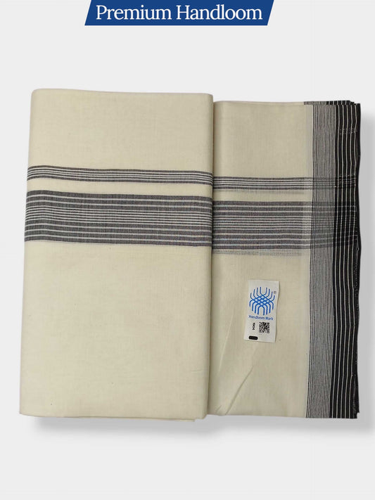 Kerala Premium Balaramapuram Handloom Dhoti/Mundu for Men