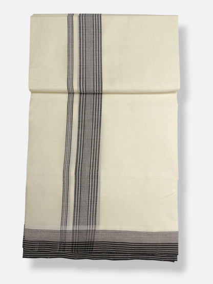 Kerala Premium Balaramapuram Handloom Dhoti/Mundu for Men