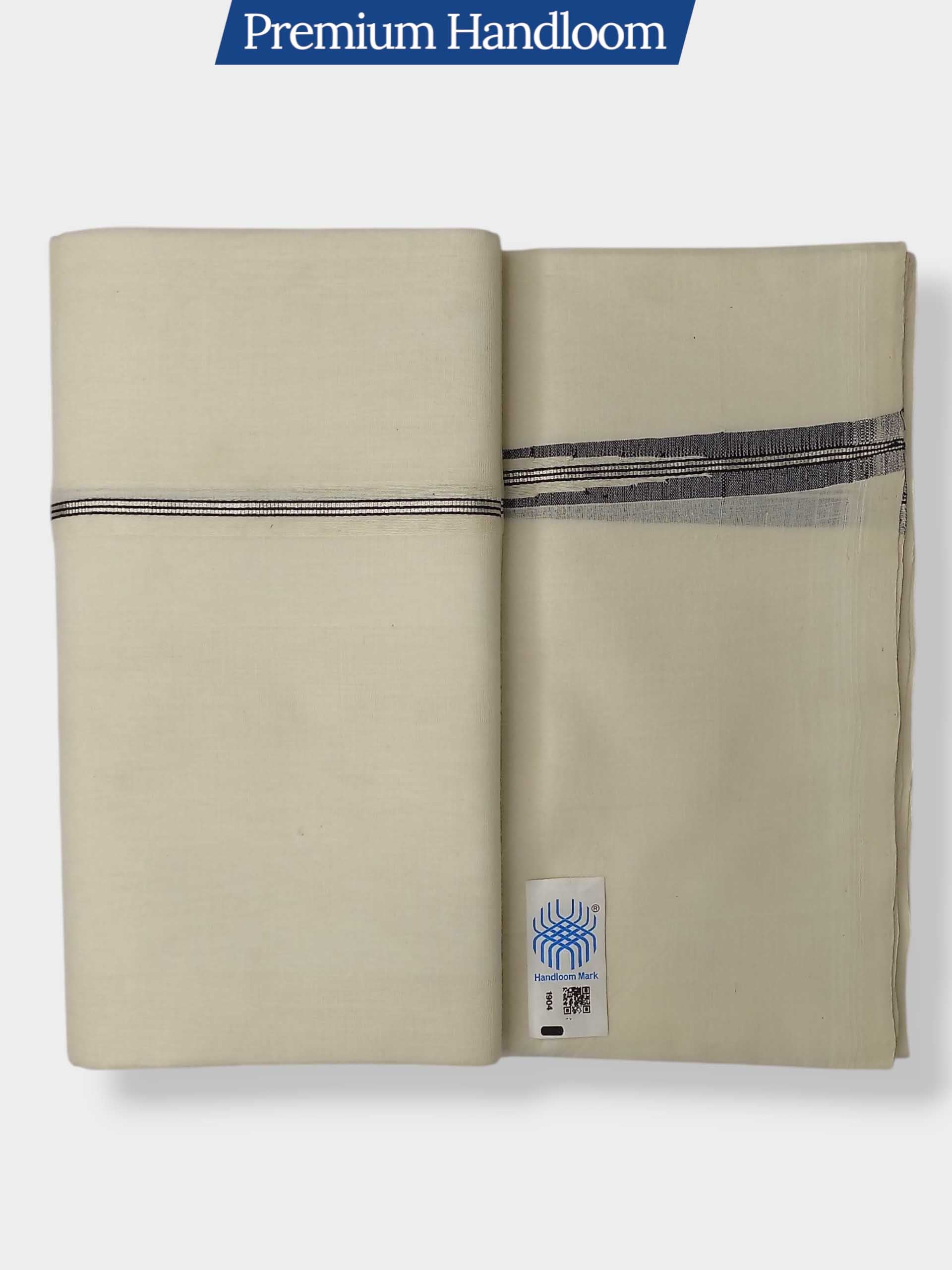 Kerala Premium Balaramapuram Handloom Dhoti/Mundu for Men