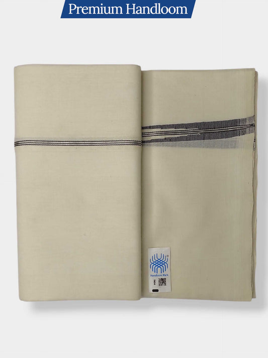 Kerala Premium Balaramapuram Handloom Dhoti/Mundu for Men