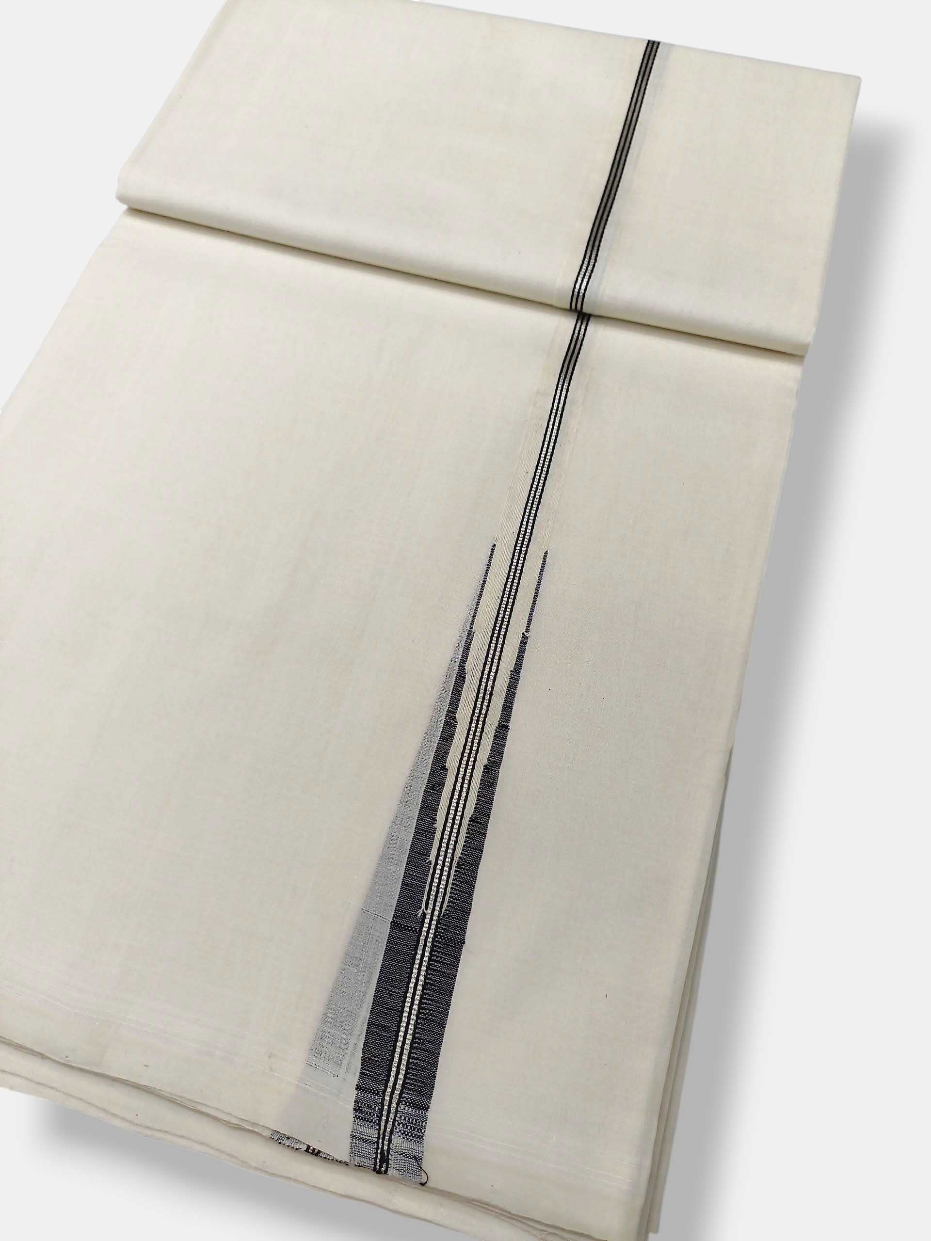 Kerala Premium Balaramapuram Handloom Dhoti/Mundu for Men