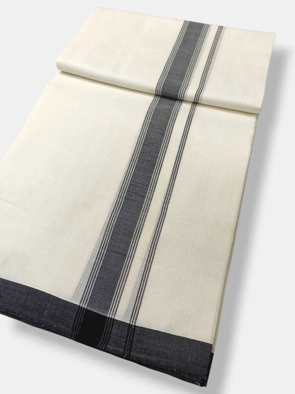Kerala Premium Balaramapuram Handloom Dhoti/Mundu for Men