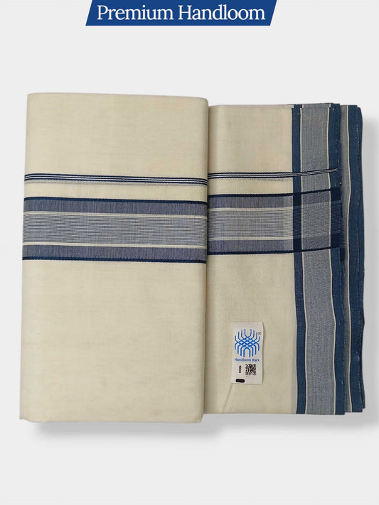 Kerala Premium Balaramapuram Handloom Dhoti/Mundu for Men
