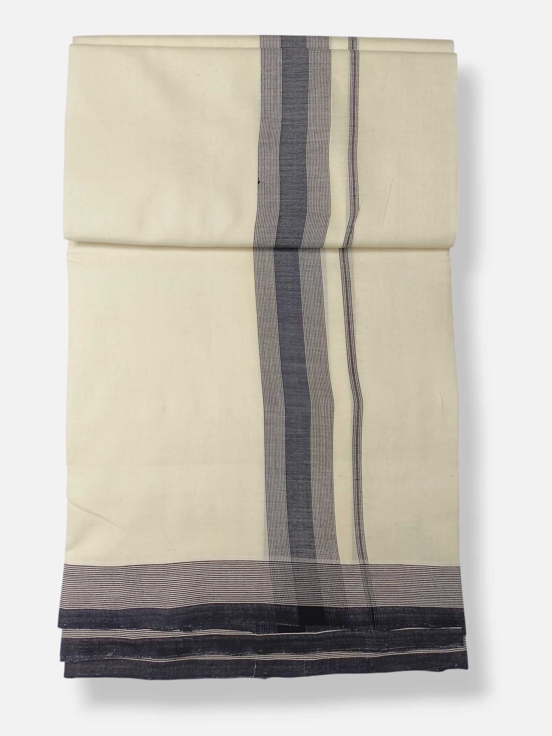 Kerala Premium Balaramapuram Handloom Dhoti/Mundu for Men