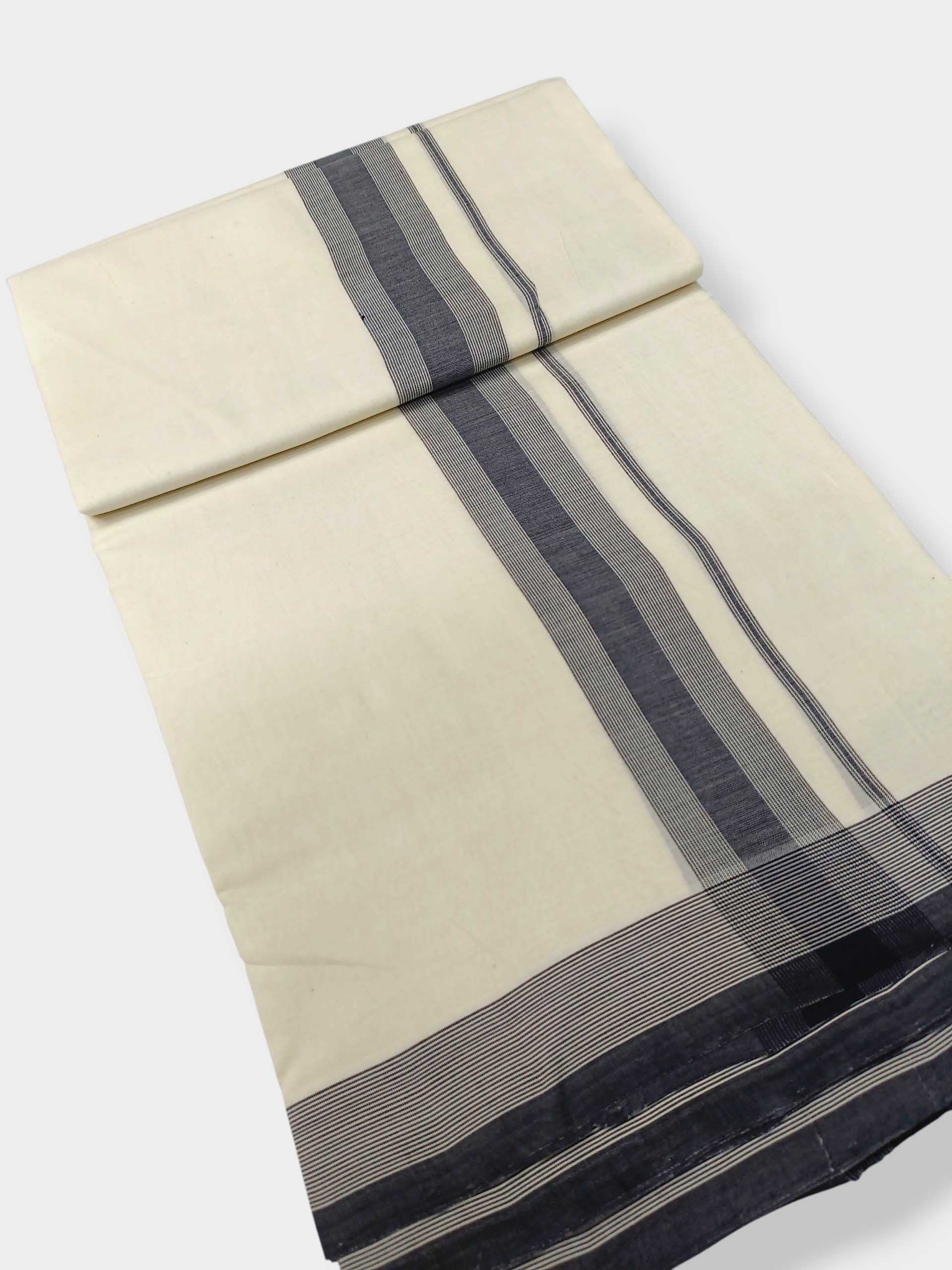 Kerala Premium Balaramapuram Handloom Dhoti/Mundu for Men