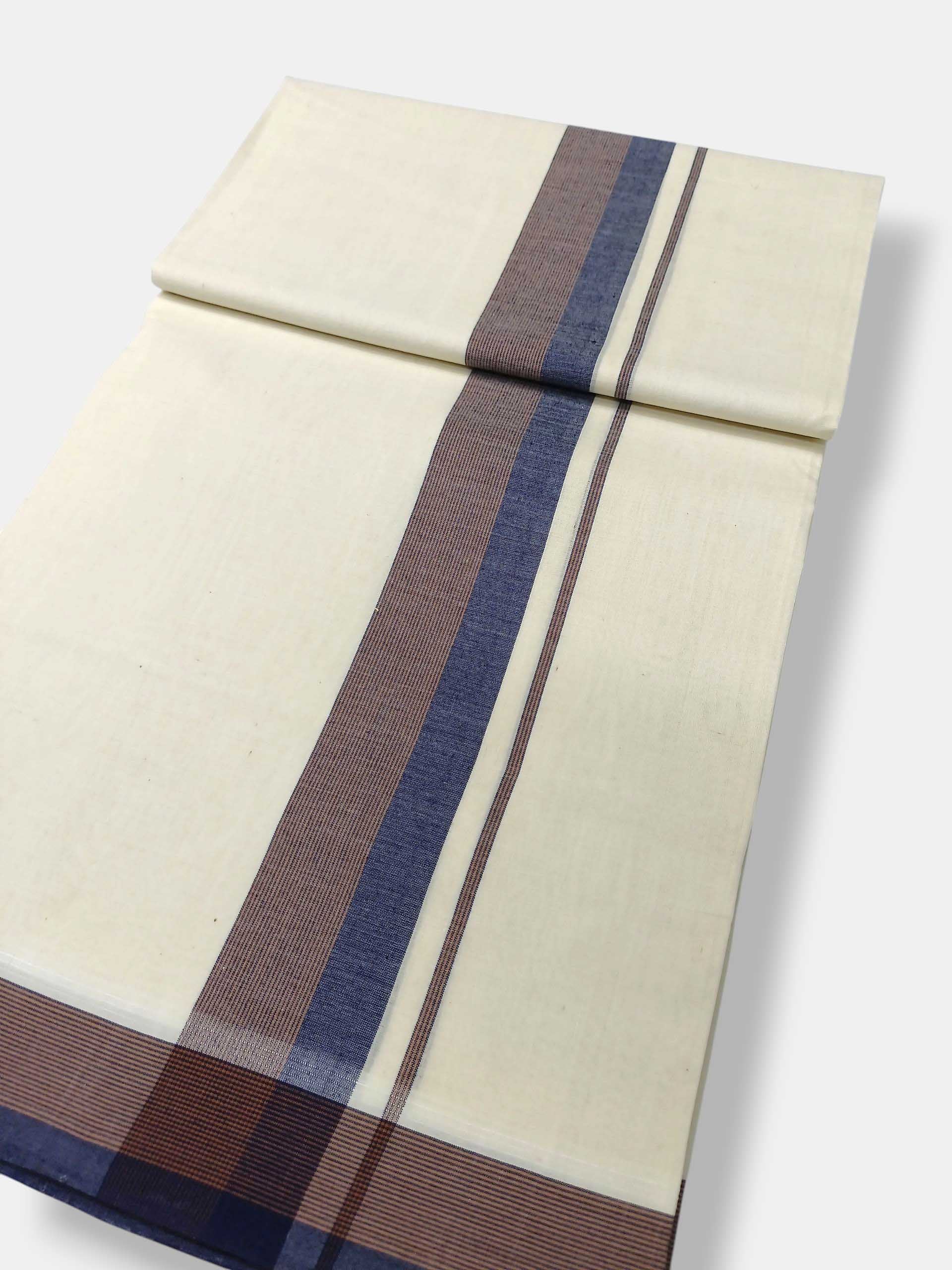 Kerala Premium Balaramapuram Handloom Dhoti/Mundu for Men