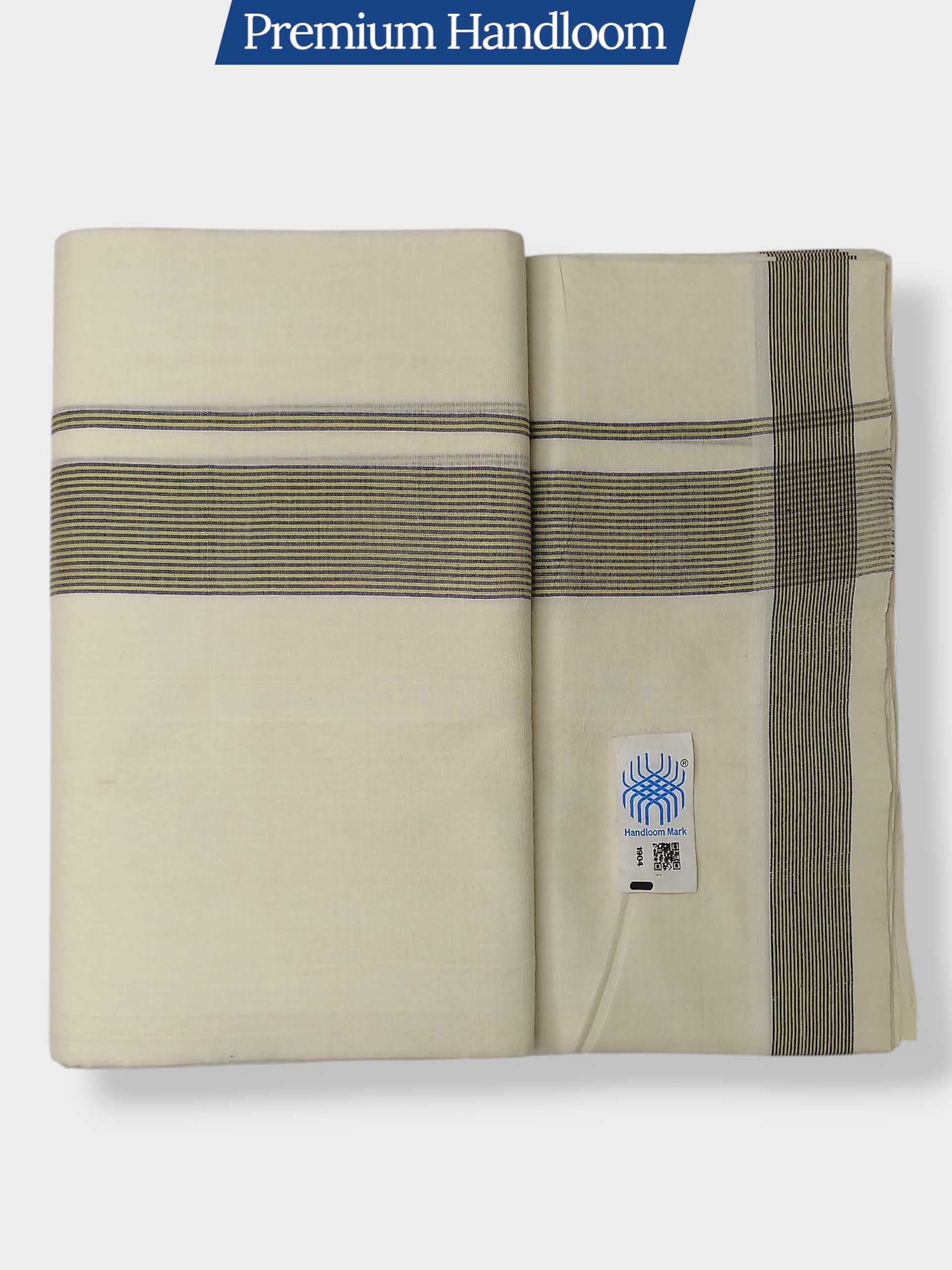 Kerala Premium Balaramapuram Handloom Dhoti/Mundu for Men