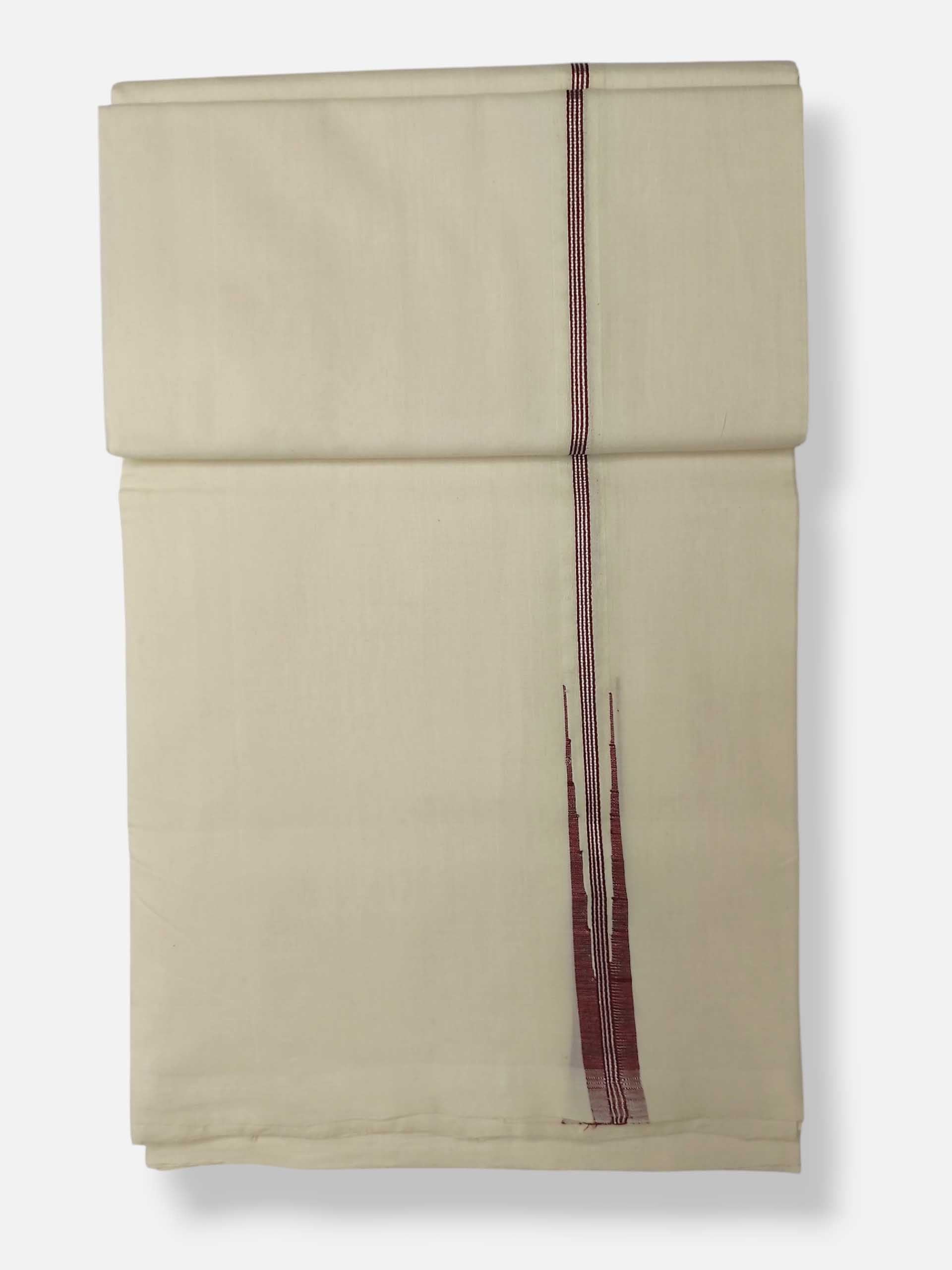 Kerala Premium Balaramapuram Handloom Dhoti/Mundu for Men