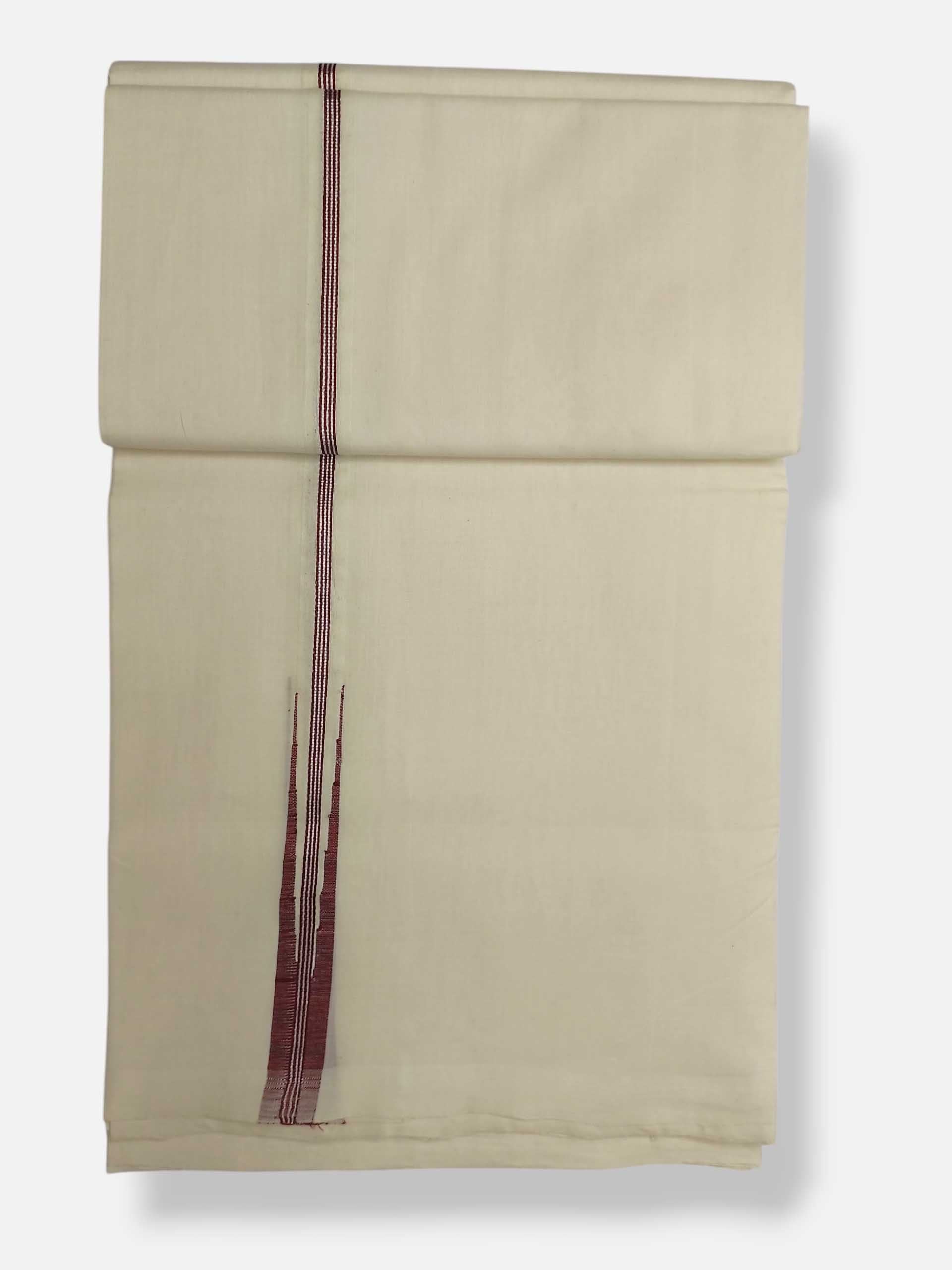 Kerala Premium Balaramapuram Handloom Dhoti/Mundu for Men
