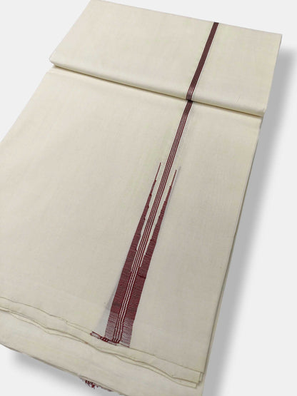 Kerala Premium Balaramapuram Handloom Dhoti/Mundu for Men