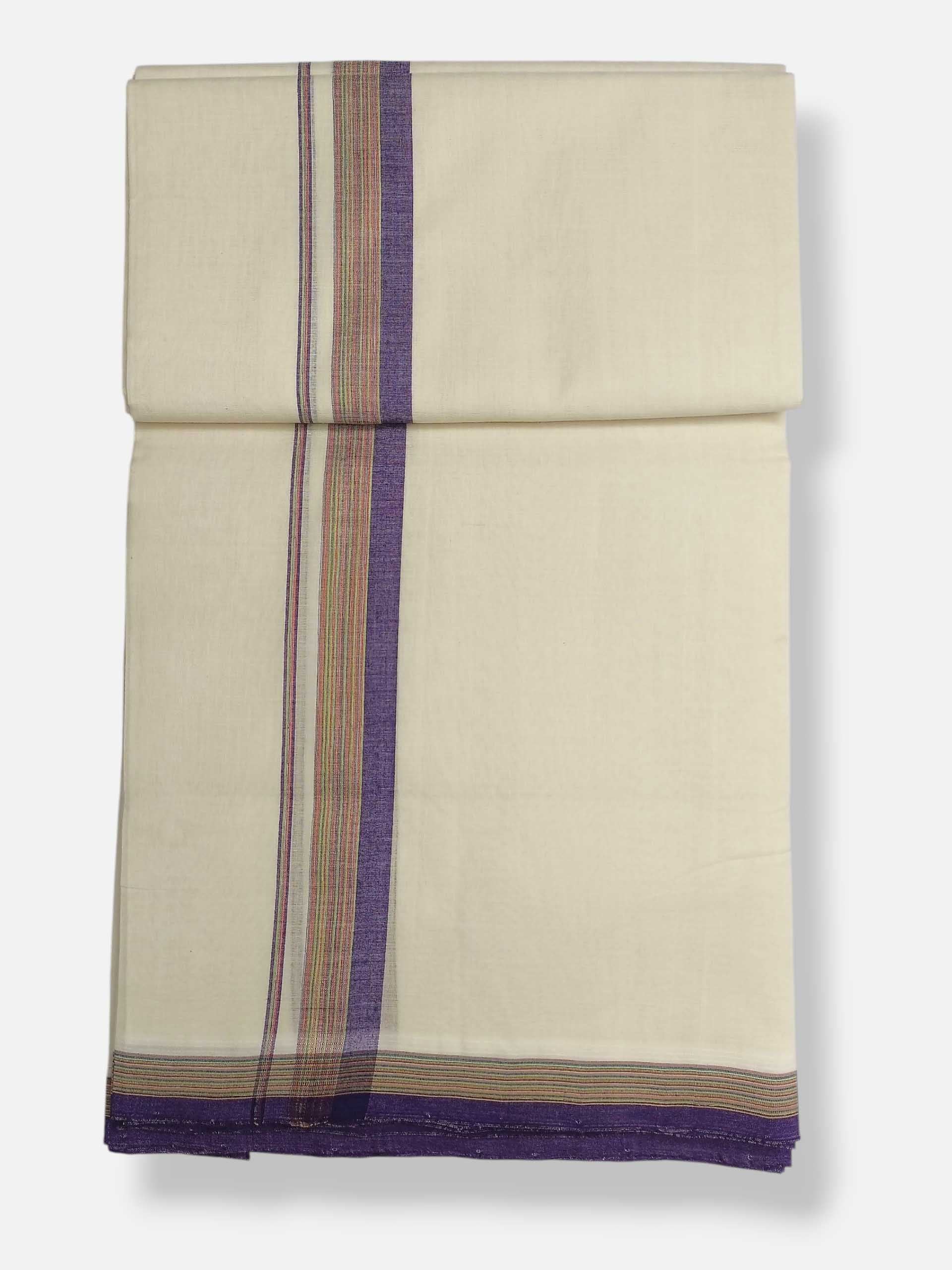 Kerala Premium Balaramapuram Handloom Dhoti/Mundu for Men