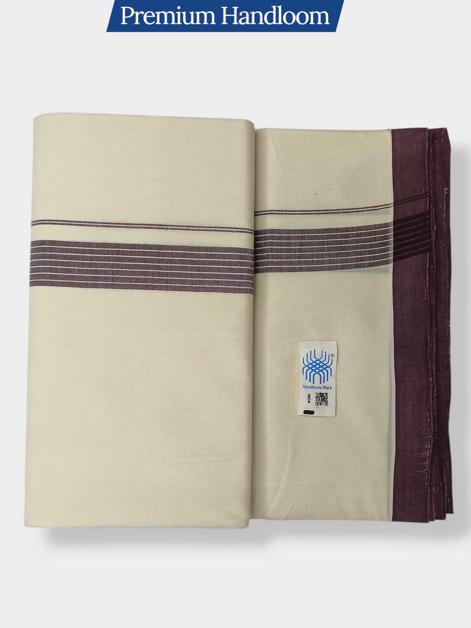 Kerala Premium Balaramapuram Handloom Dhoti/Mundu for Men
