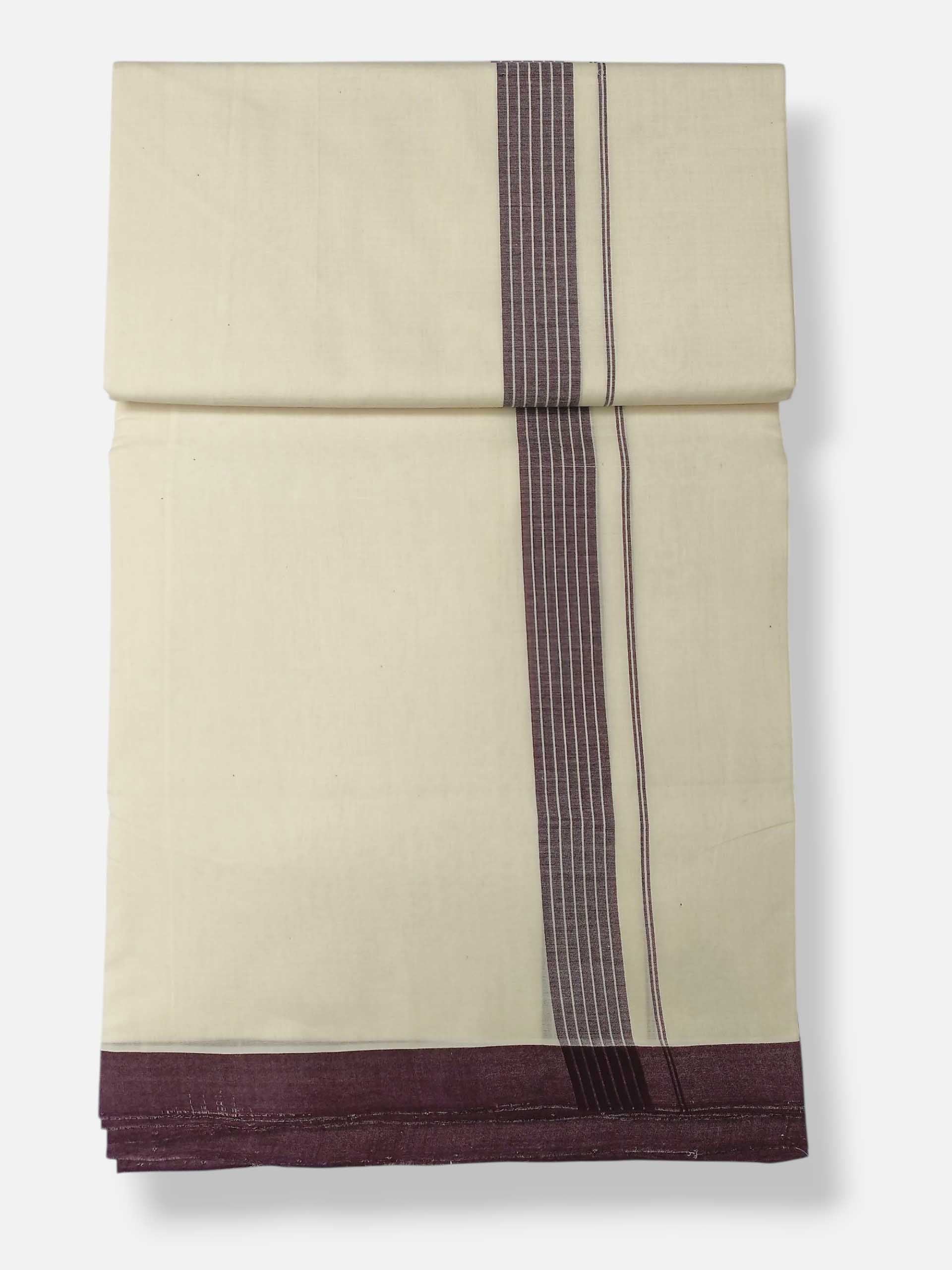 Kerala Premium Balaramapuram Handloom Dhoti/Mundu for Men