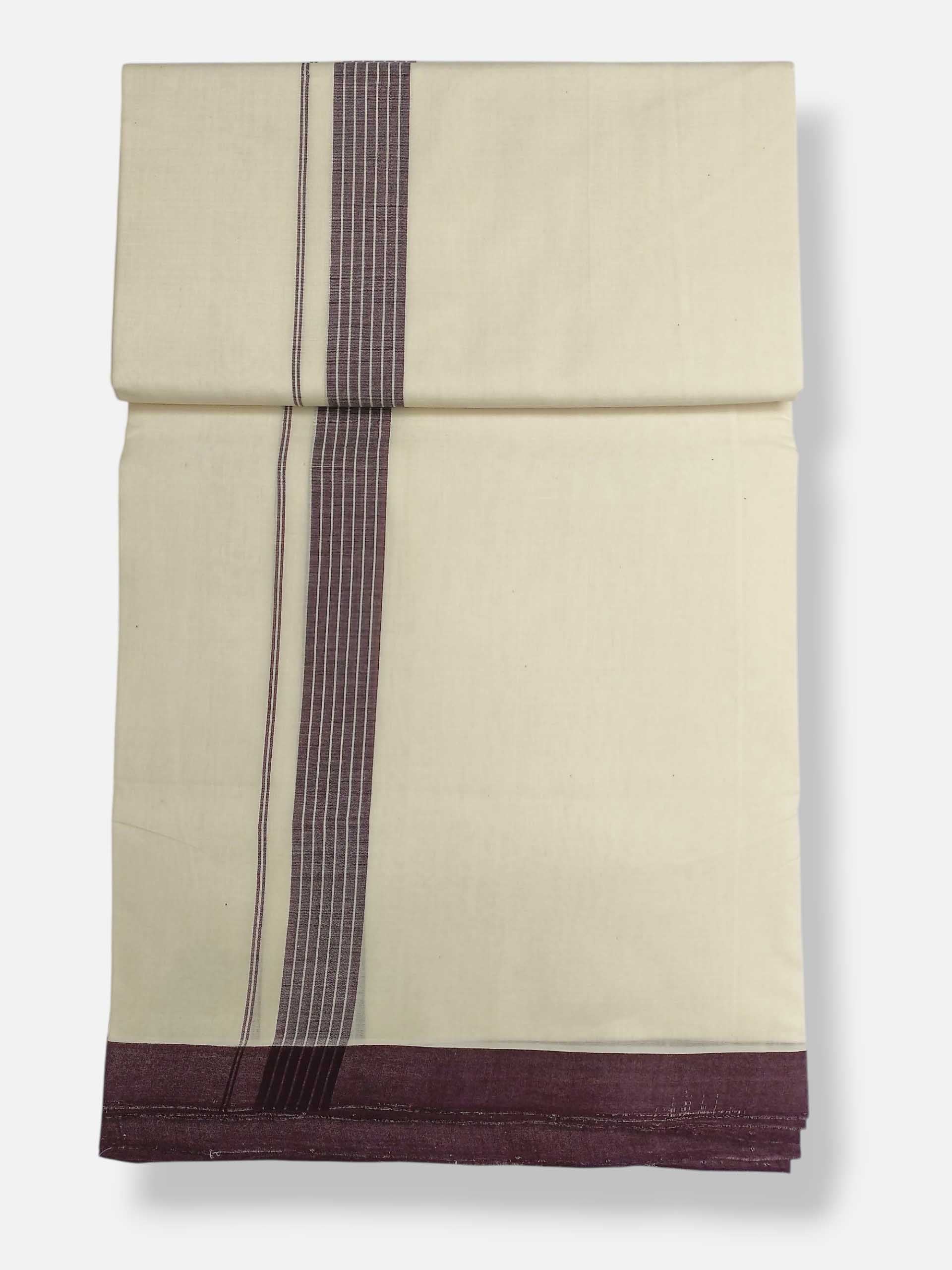 Kerala Premium Balaramapuram Handloom Dhoti/Mundu for Men