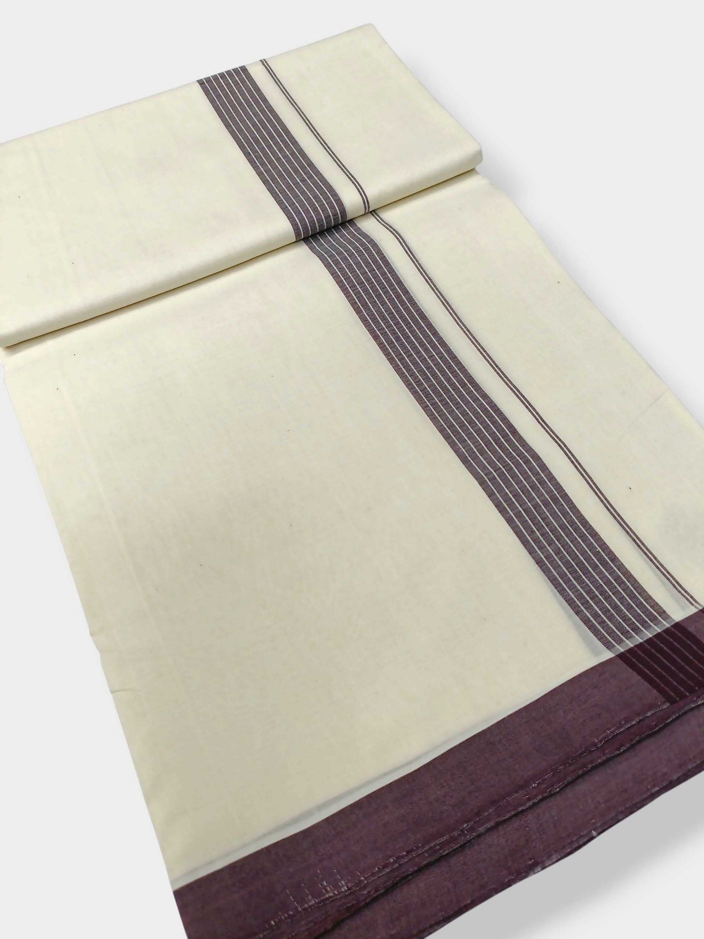 Kerala Premium Balaramapuram Handloom Dhoti/Mundu for Men