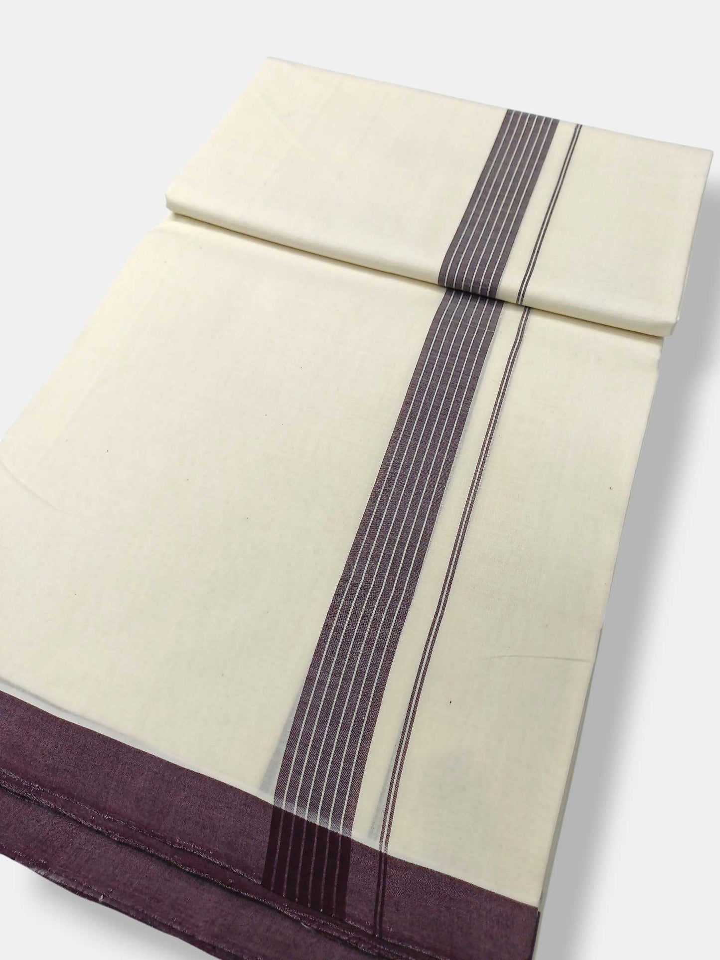 Kerala Premium Balaramapuram Handloom Dhoti/Mundu for Men