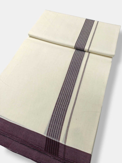 Kerala Premium Balaramapuram Handloom Dhoti/Mundu for Men