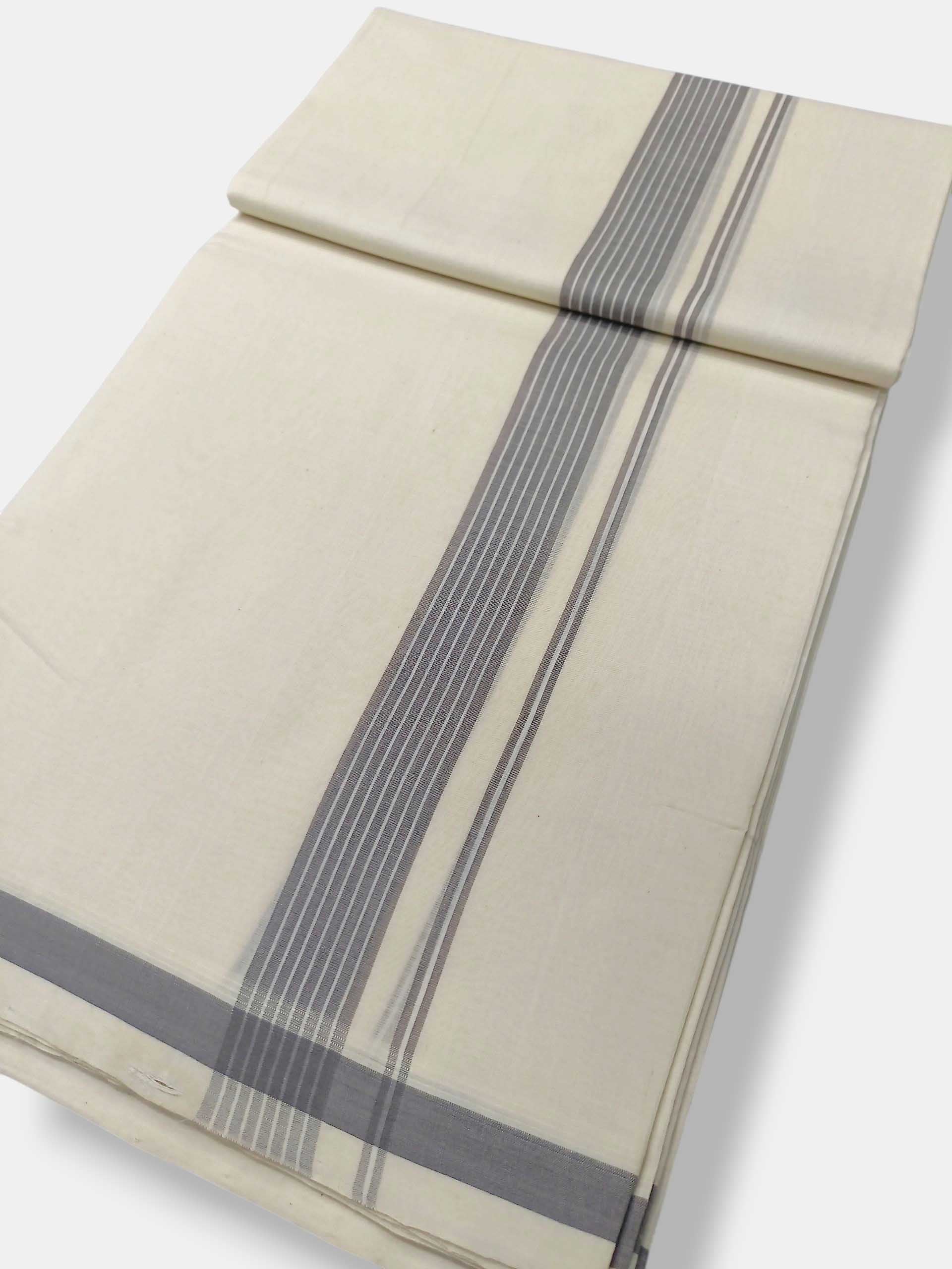 Kerala Premium Balaramapuram Handloom Dhoti/Mundu for Men
