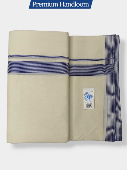 Kerala Premium Balaramapuram Handloom Dhoti/Mundu for Men