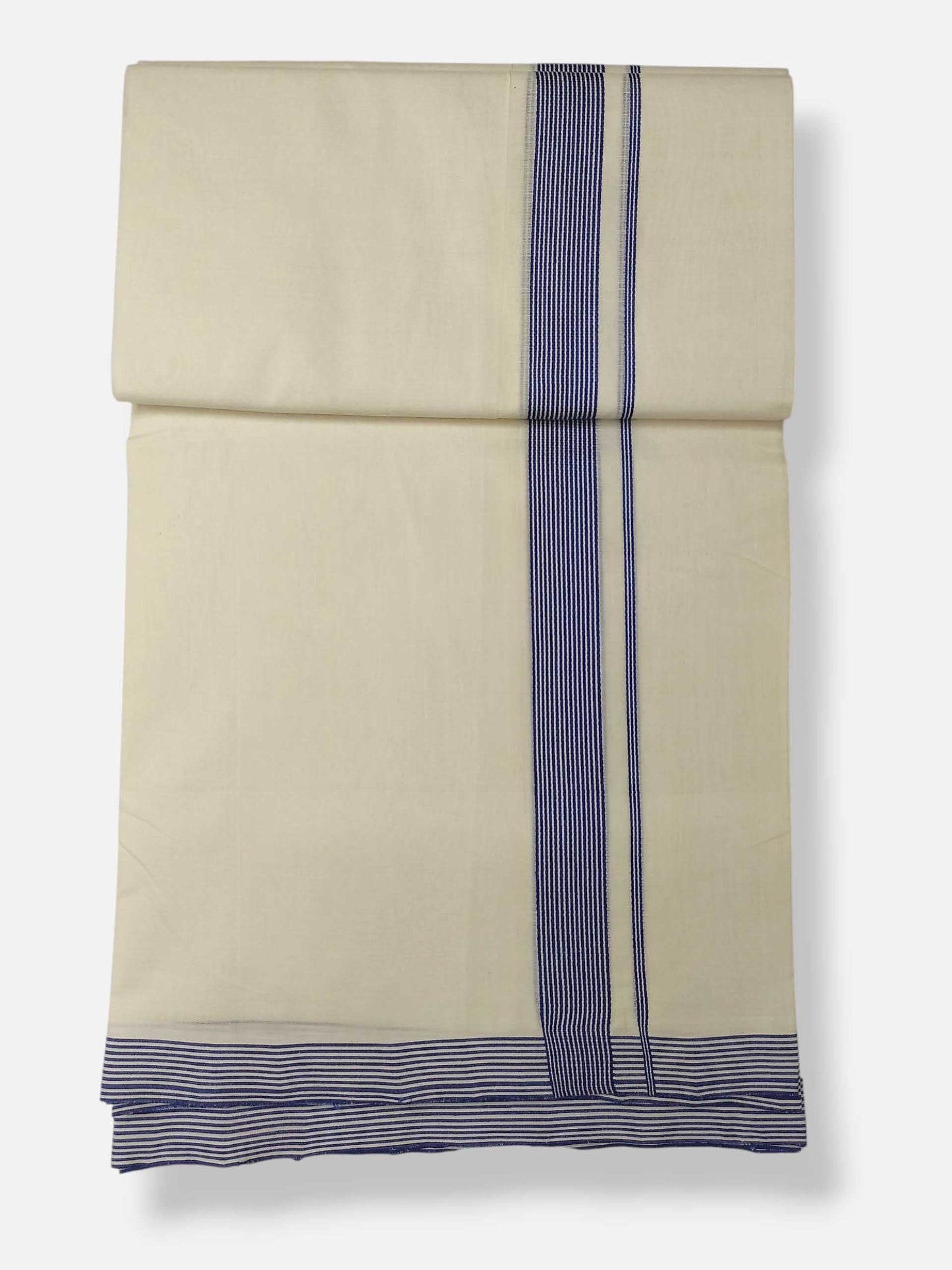 Kerala Premium Balaramapuram Handloom Dhoti/Mundu for Men