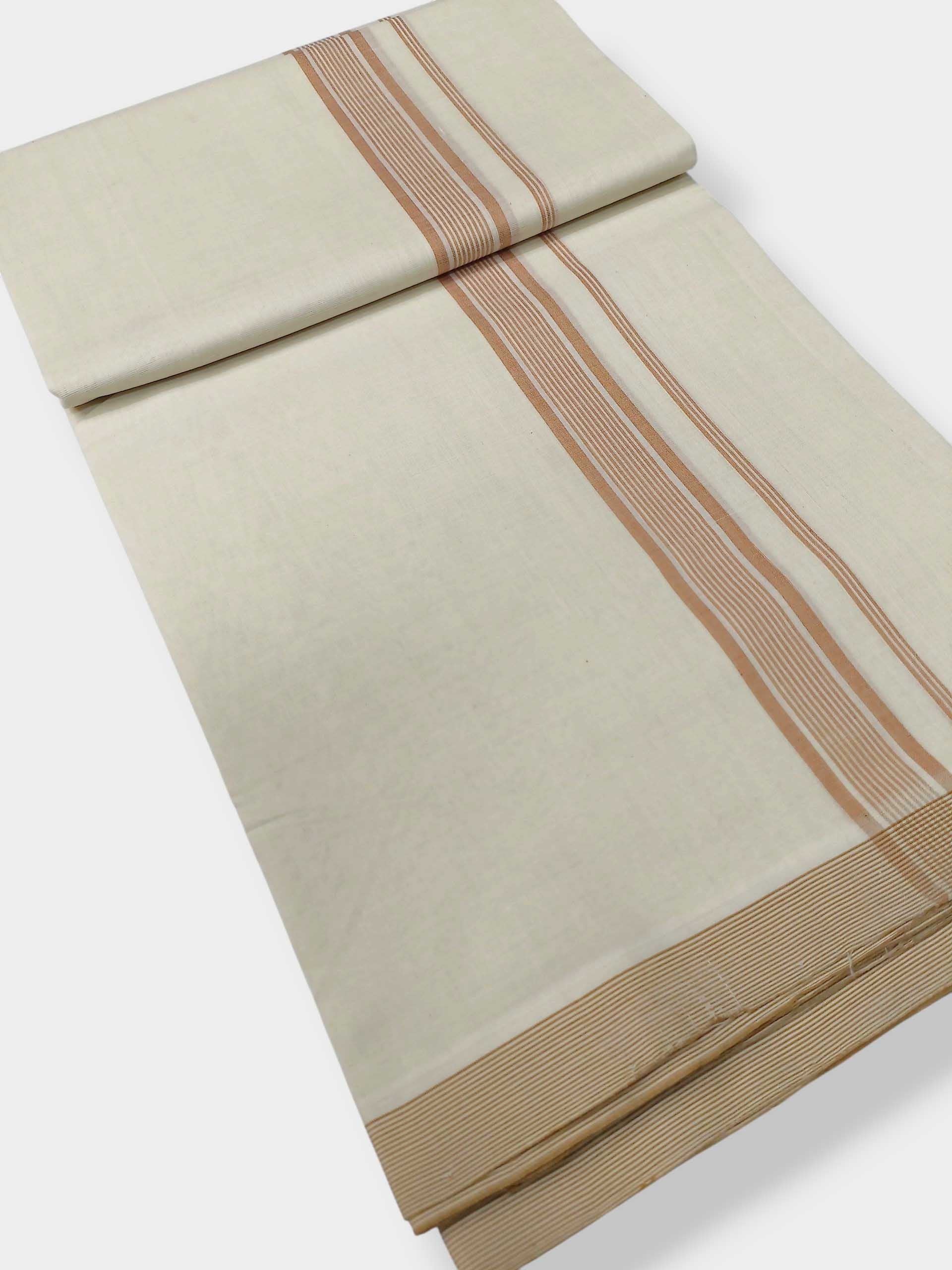 Kerala Premium Balaramapuram Handloom Dhoti/Mundu for Men