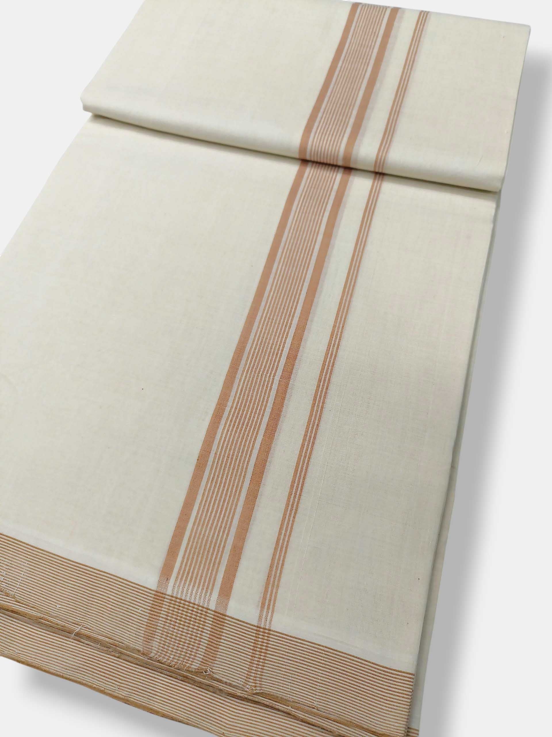 Kerala Premium Balaramapuram Handloom Dhoti/Mundu for Men