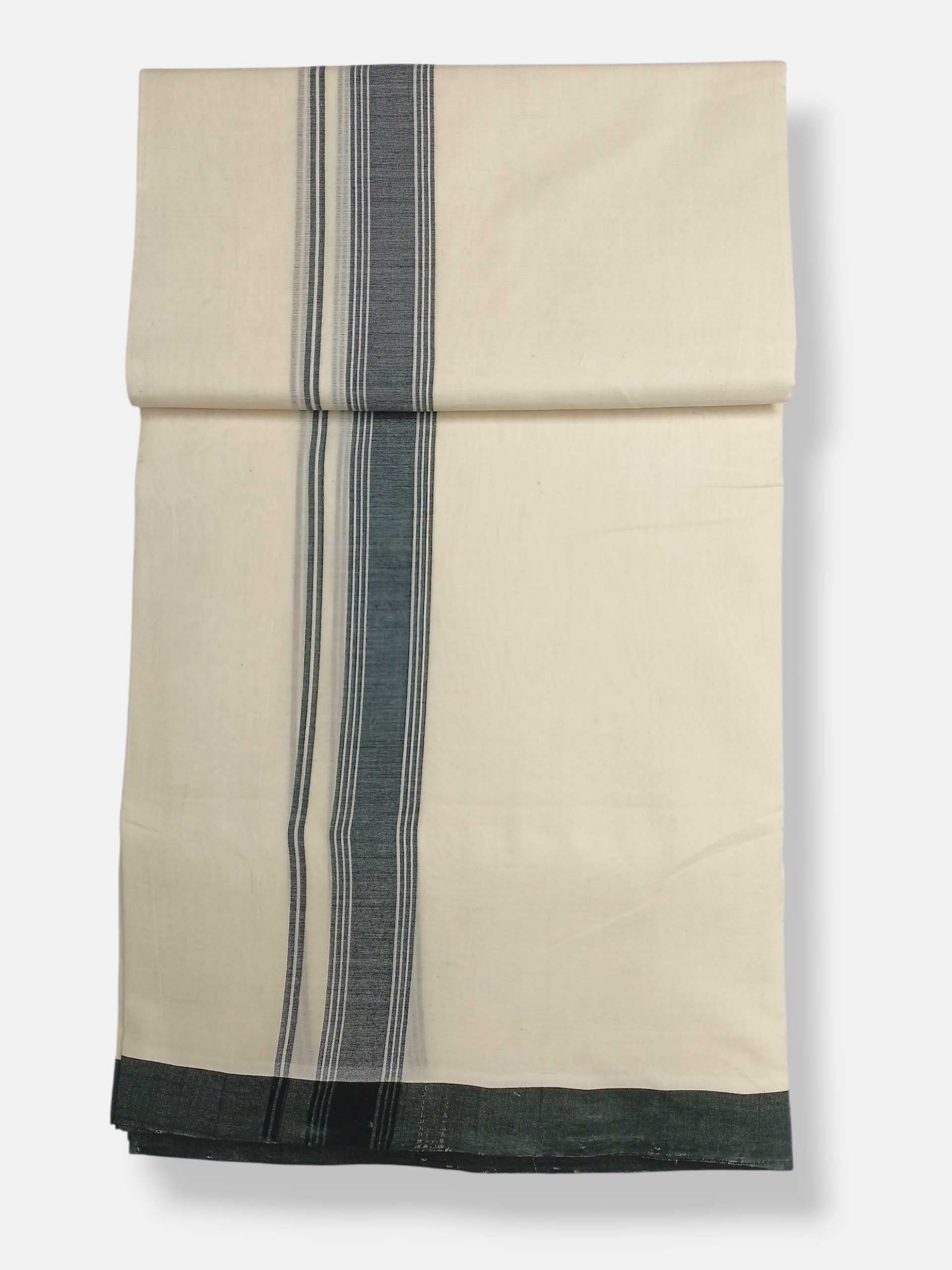 Kerala Premium Balaramapuram Handloom Dhoti/Mundu for Men