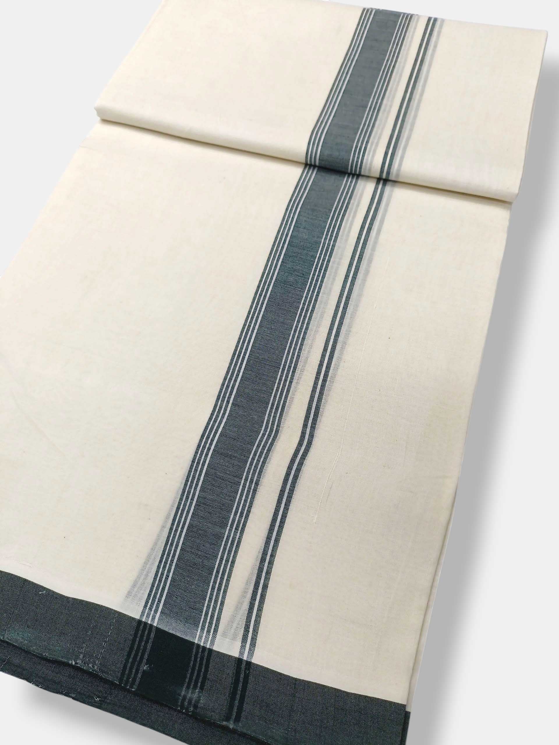 Kerala Premium Balaramapuram Handloom Dhoti/Mundu for Men