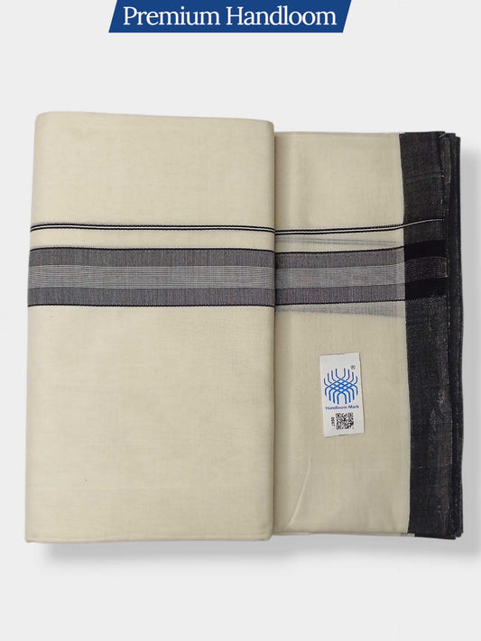 Kerala Premium Balaramapuram Handloom Dhoti/Mundu for Men