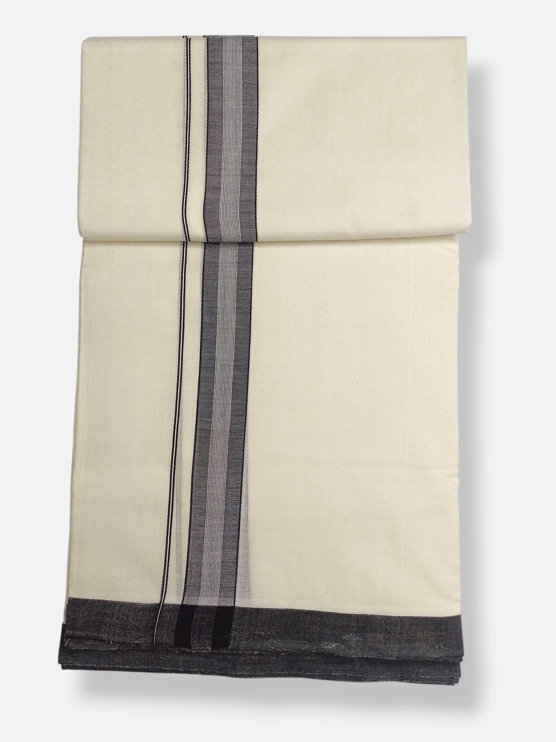 Kerala Premium Balaramapuram Handloom Dhoti/Mundu for Men