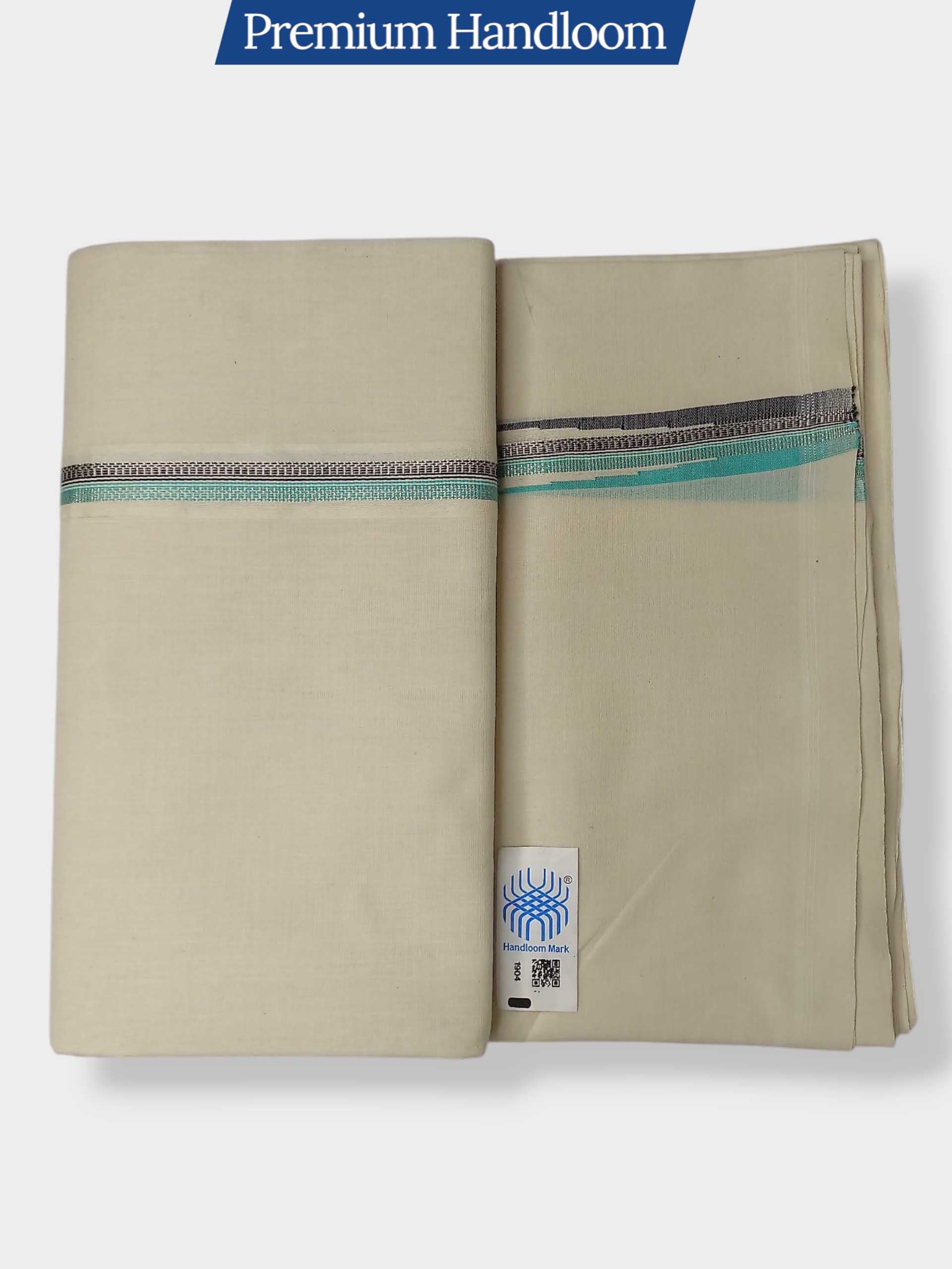 Kerala Premium Balaramapuram Handloom Dhoti/Mundu for Men