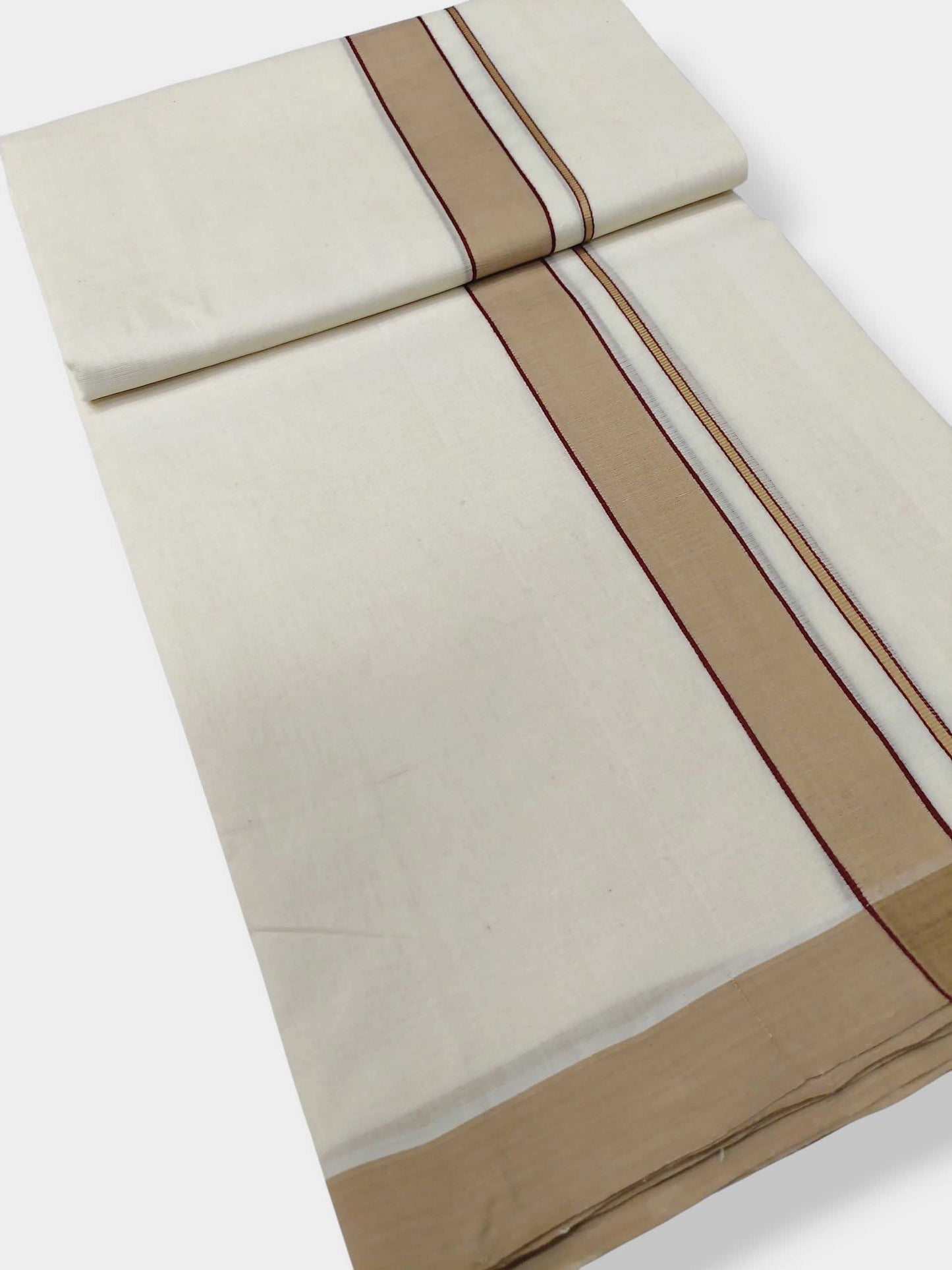 Kerala Premium Balaramapuram Handloom Dhoti/Mundu for Men