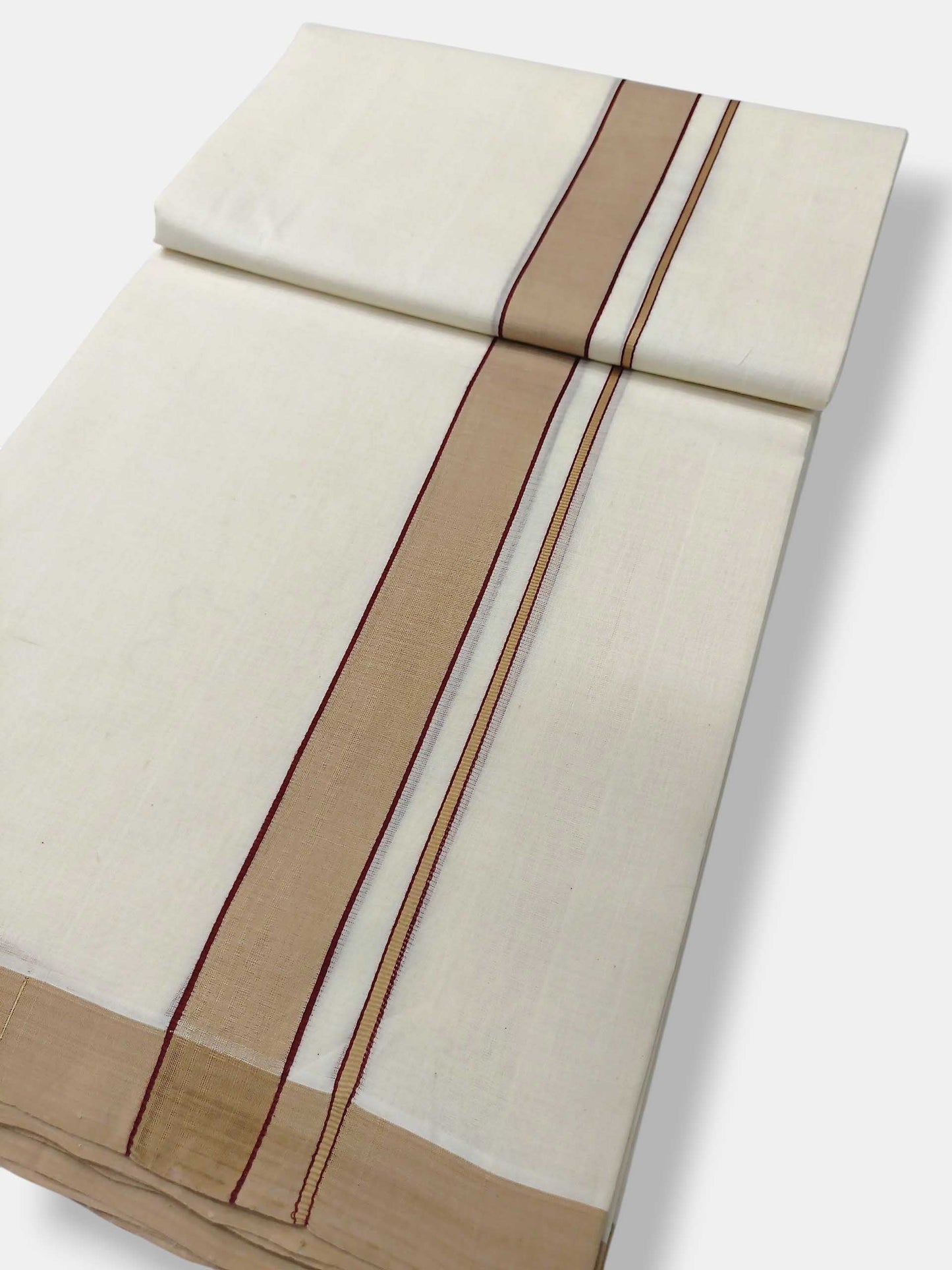 Kerala Premium Balaramapuram Handloom Dhoti/Mundu for Men