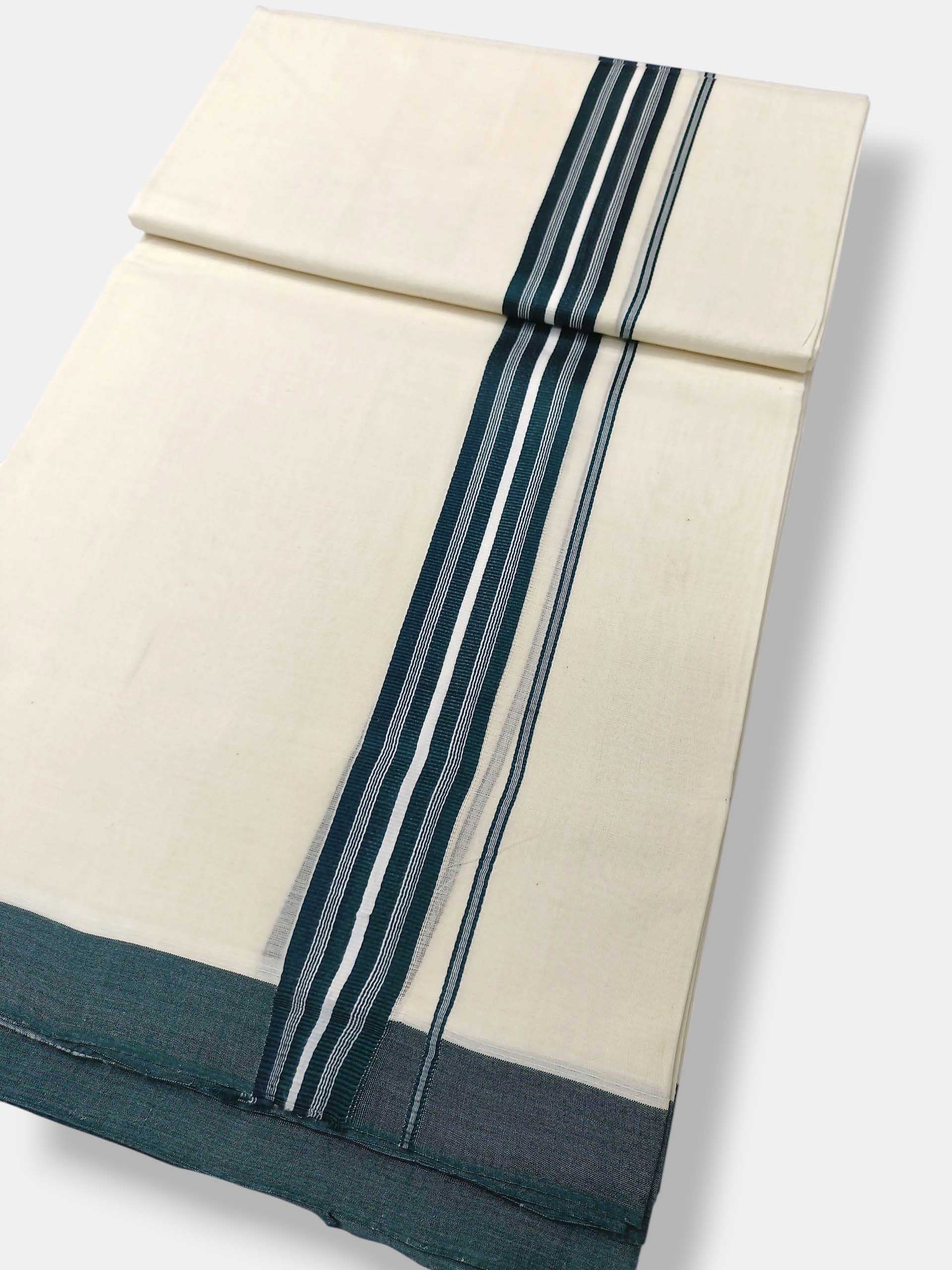 Kerala Premium Balaramapuram Handloom Dhoti/Mundu for Men