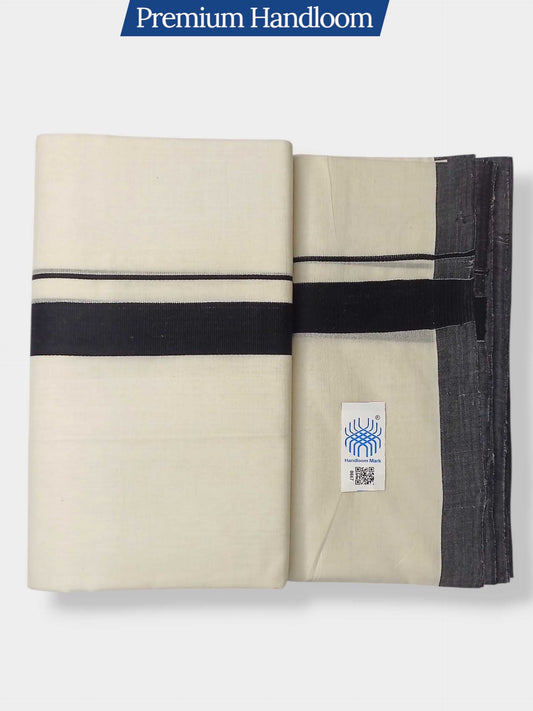 Kerala Premium Balaramapuram Handloom Dhoti/Mundu for Men