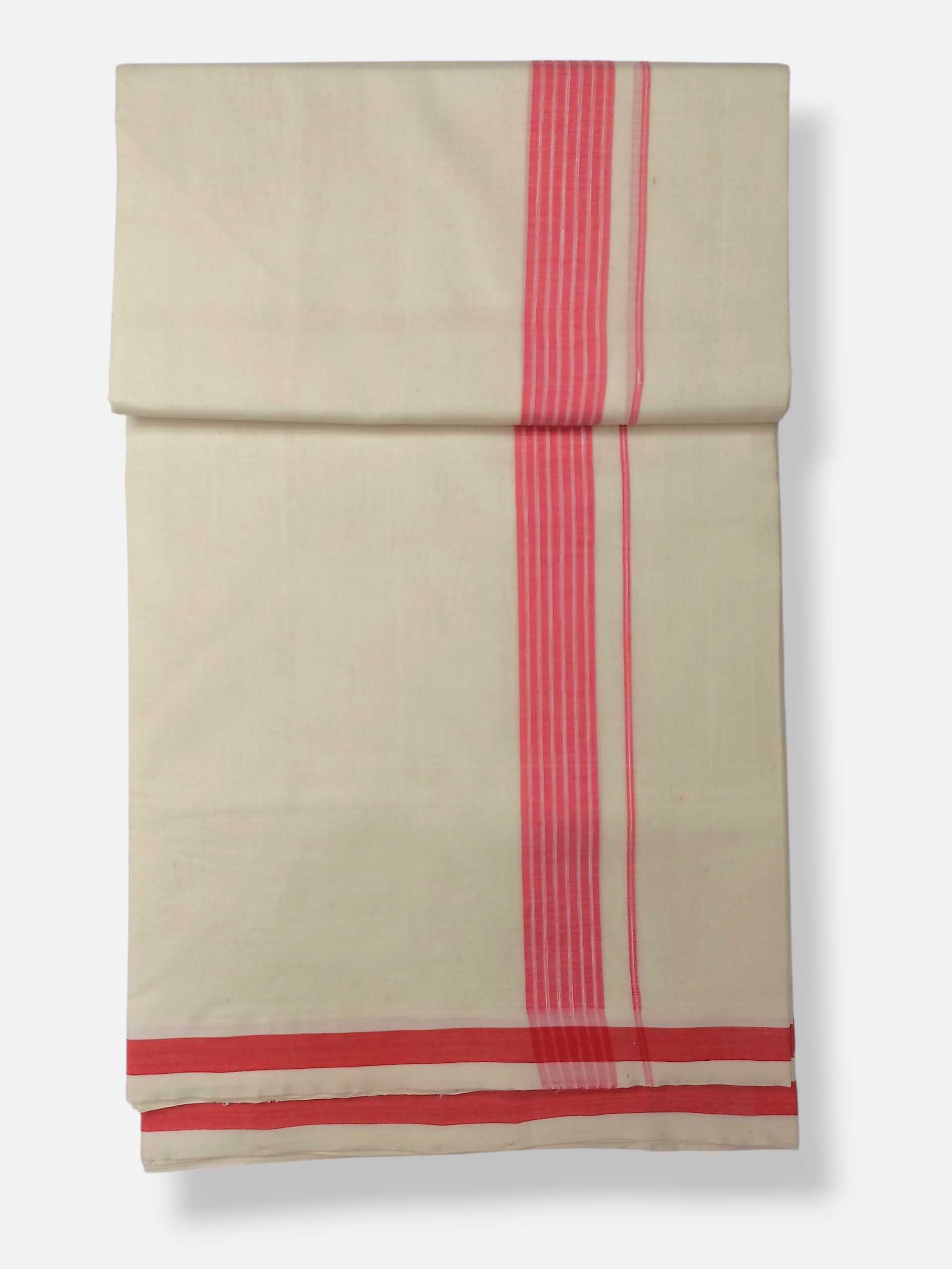 Kerala Premium Balaramapuram Handloom Dhoti/Mundu for Men