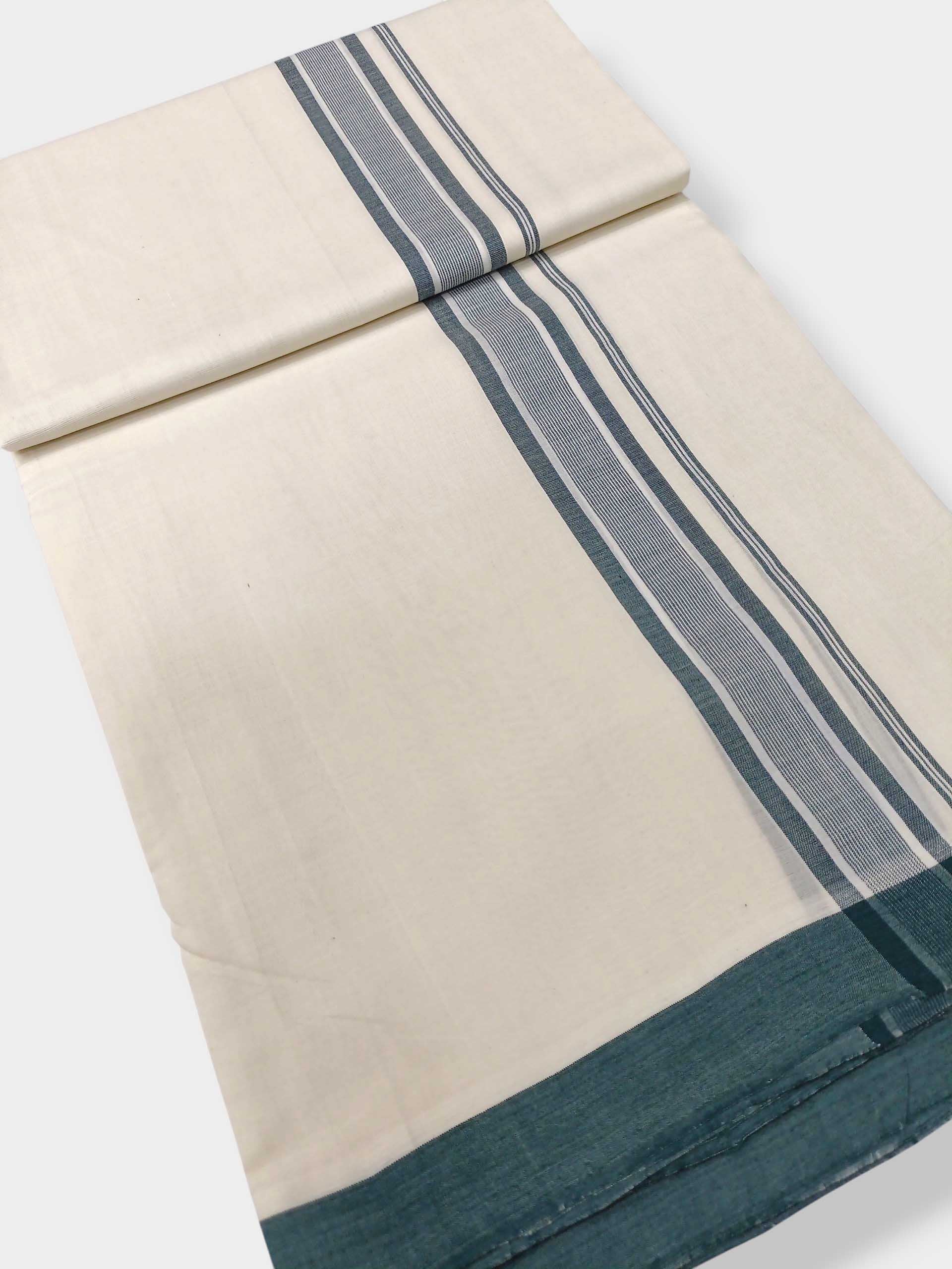 Kerala Premium Balaramapuram Handloom Dhoti/Mundu for Men