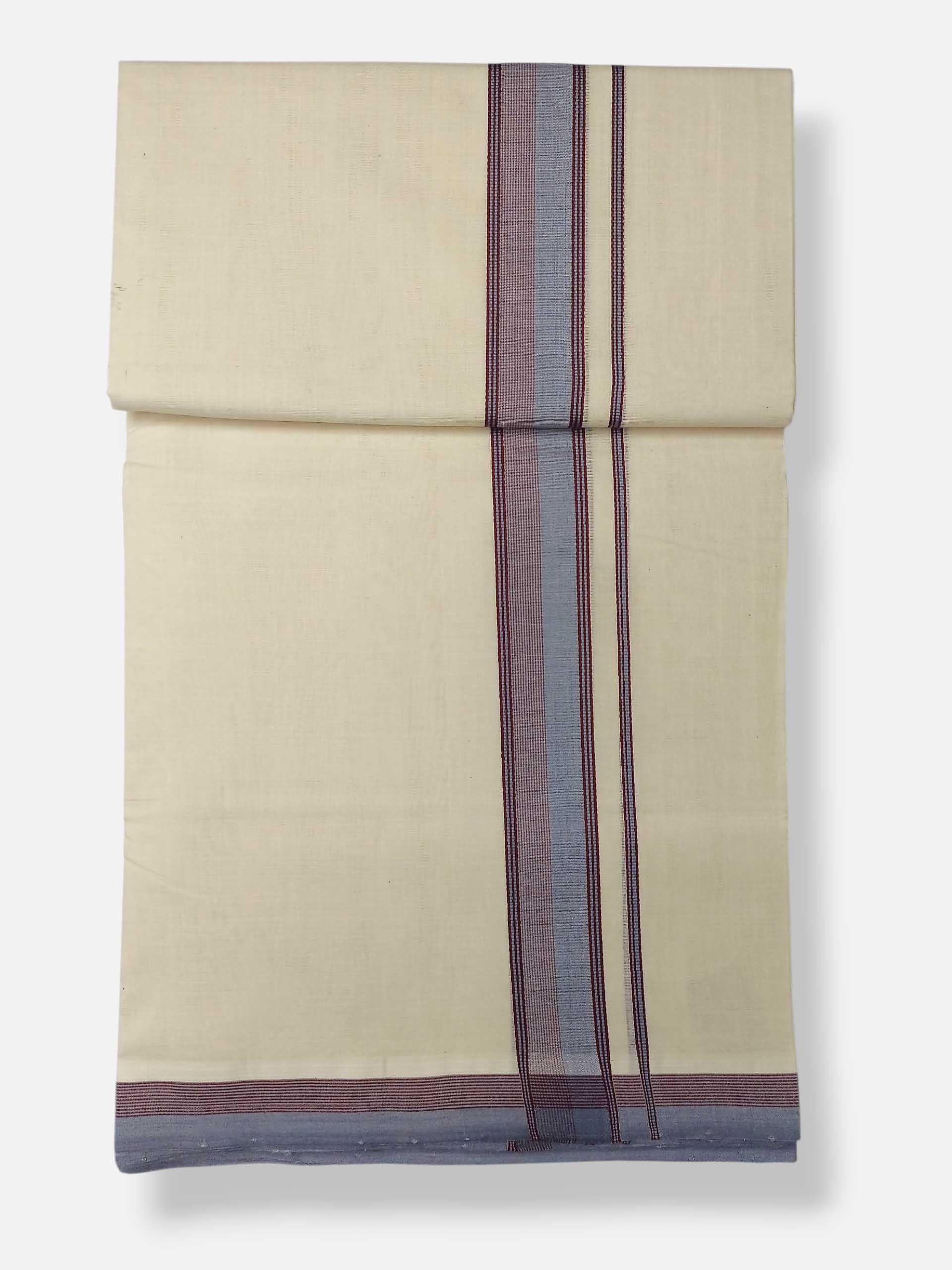 Kerala Premium Balaramapuram Handloom Dhoti/Mundu for Men